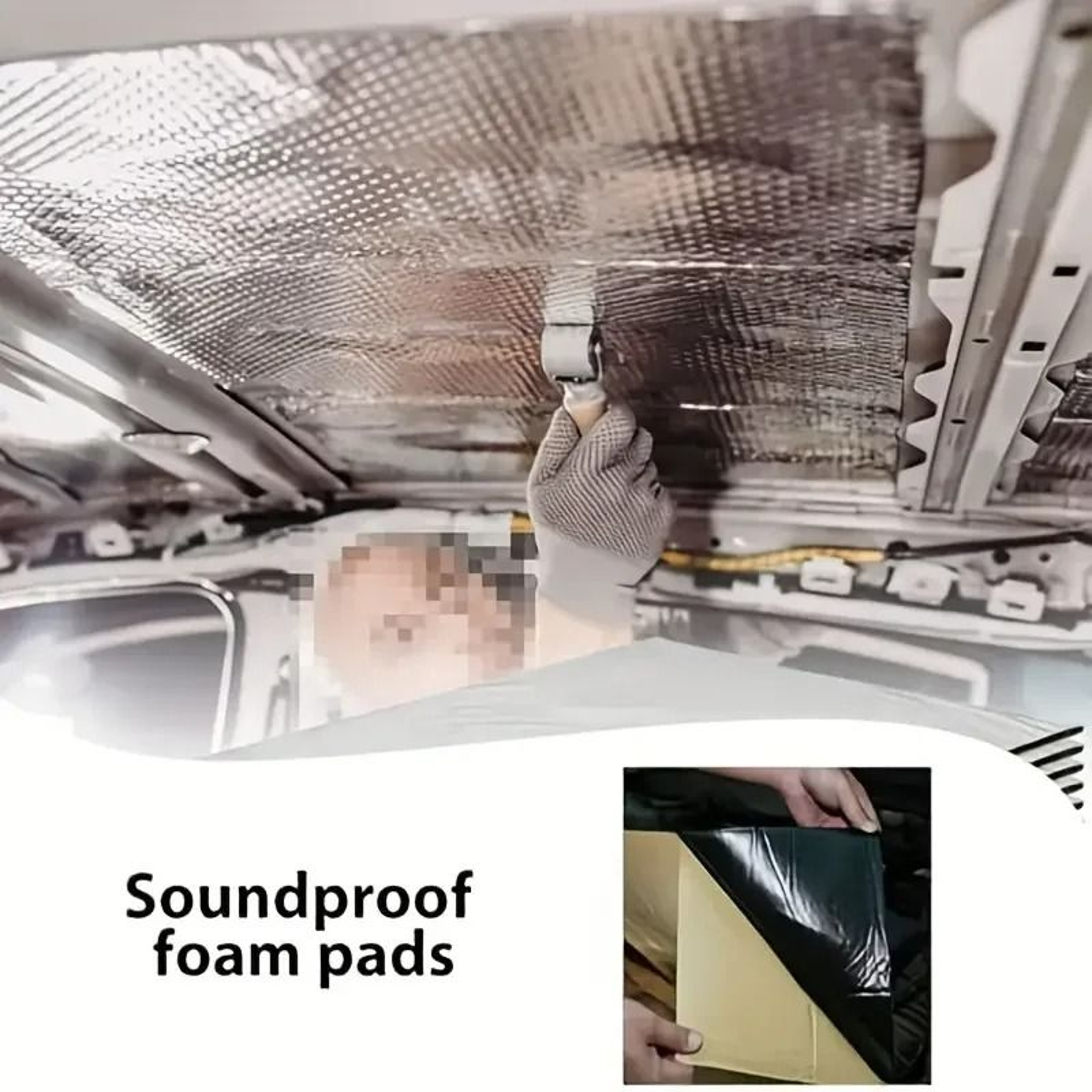 High Density Car Soundproofing And Thermal Deadening Mat 1