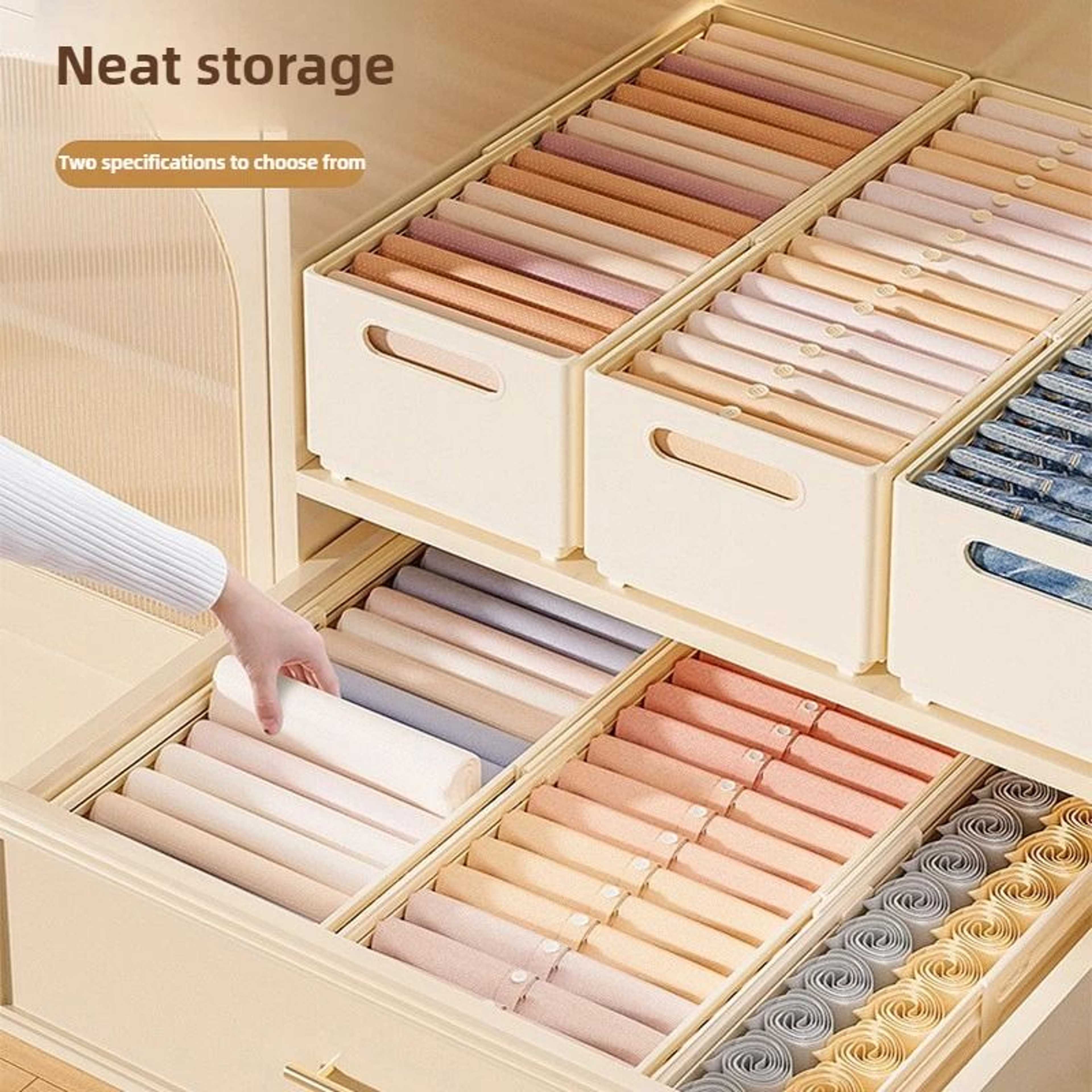 Adjustable Retractable Wardrobe And Closet Storage Organizer 2