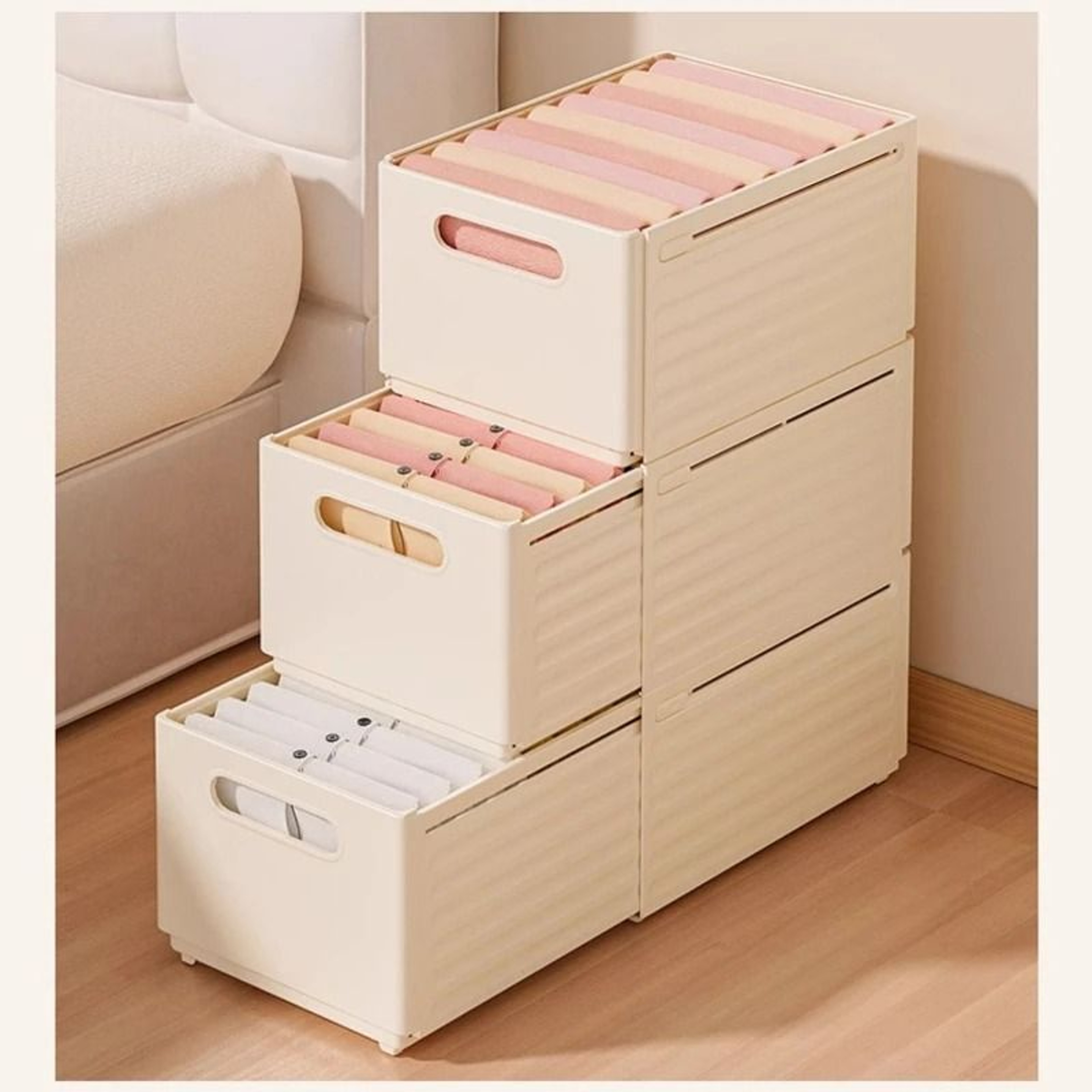 Adjustable Retractable Wardrobe And Closet Storage Organizer 4