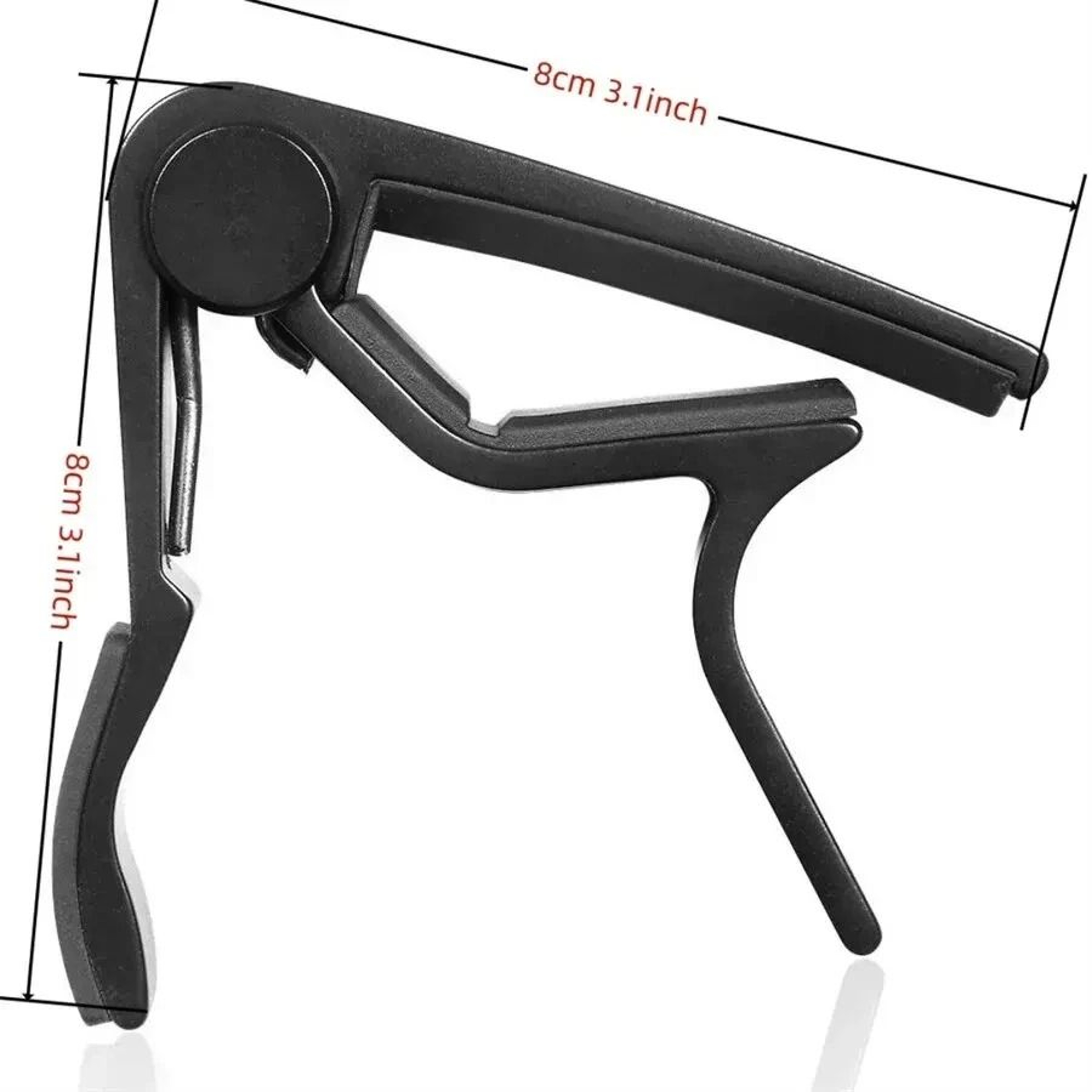7 Piece Guitar Capo Set With 5 Picks And 1 Holder 1