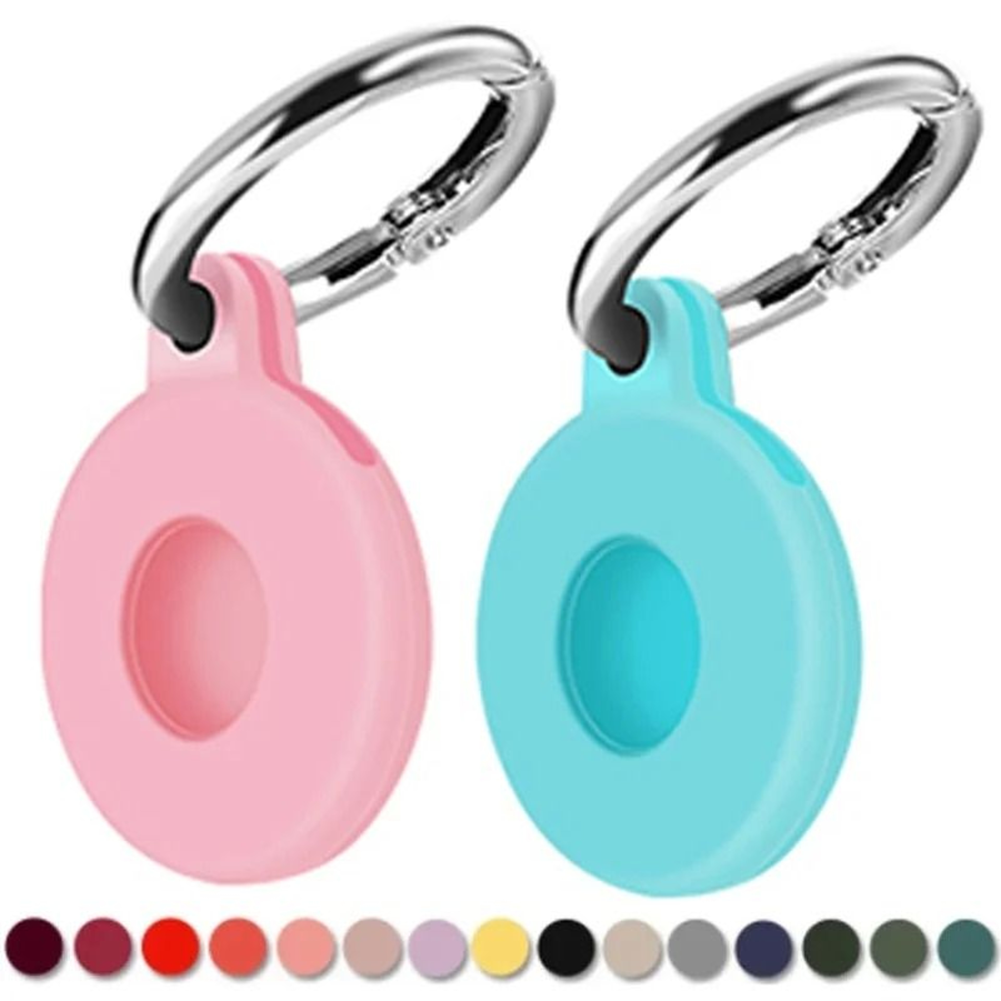 Premium Silicone Protective Case For Apple AirTag 0