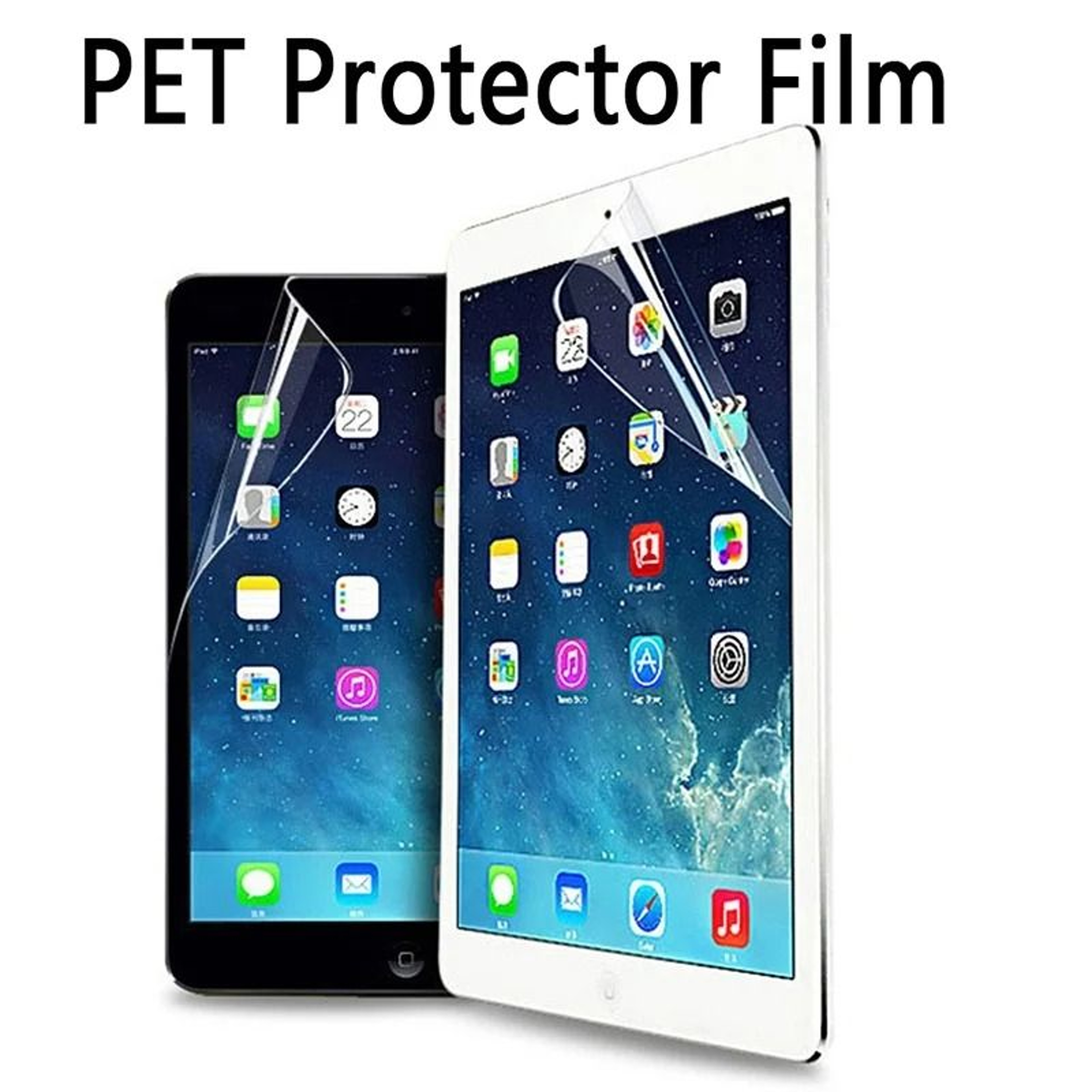 Ultra Clear Soft PET Screen Protector For IPad 0