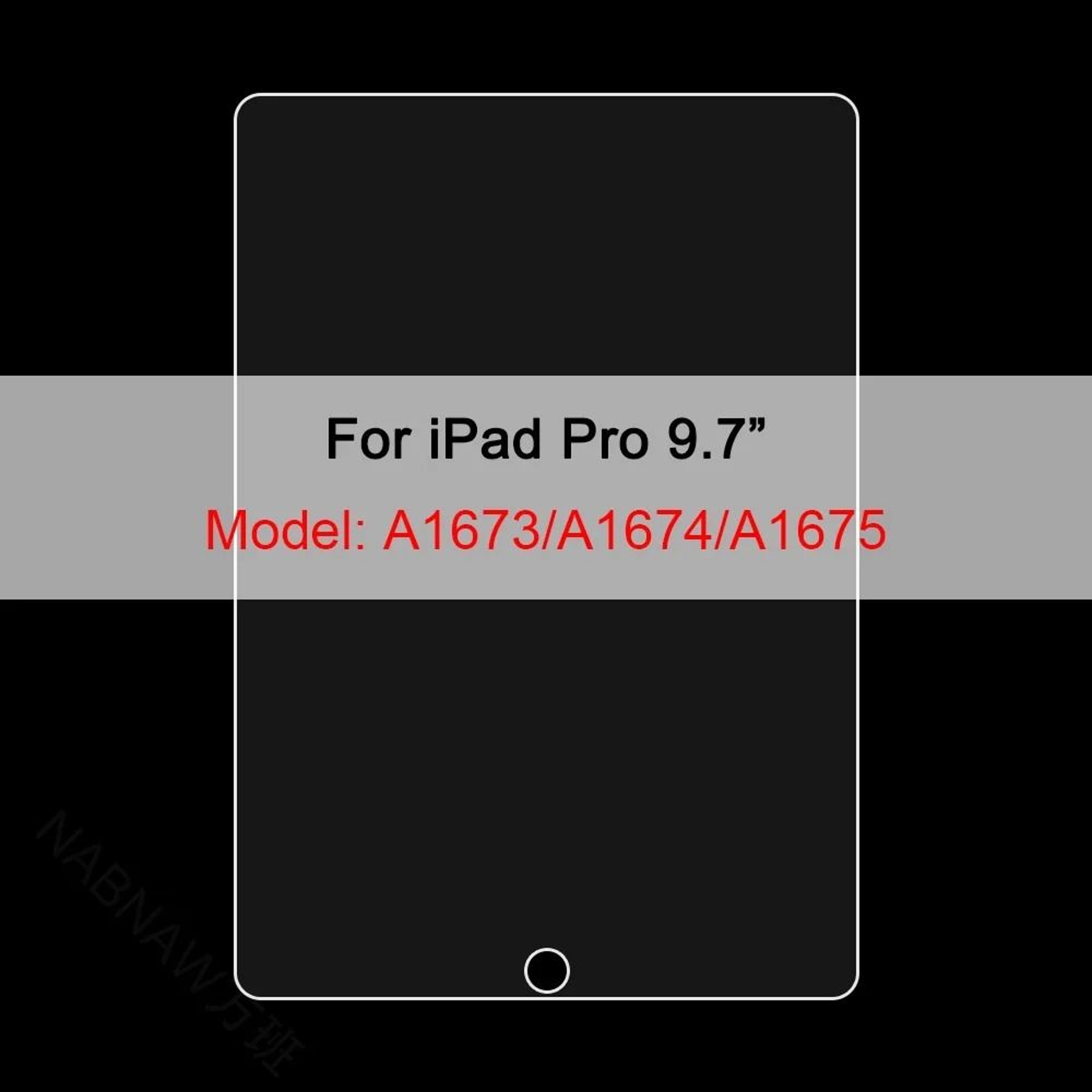 3 Piece High Definition Tempered Glass IPad Screen Protector Set 10