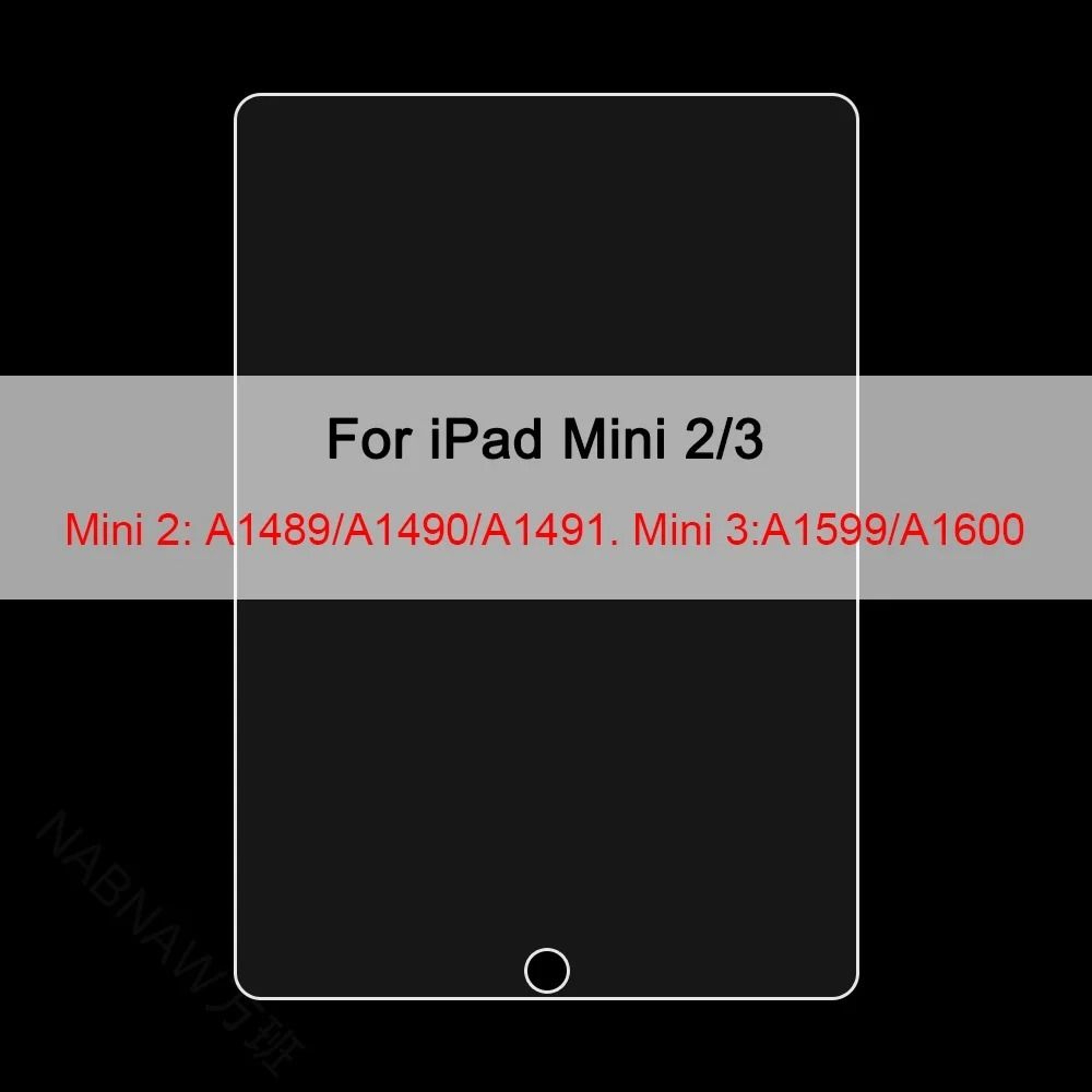 3 Piece High Definition Tempered Glass IPad Screen Protector Set 6