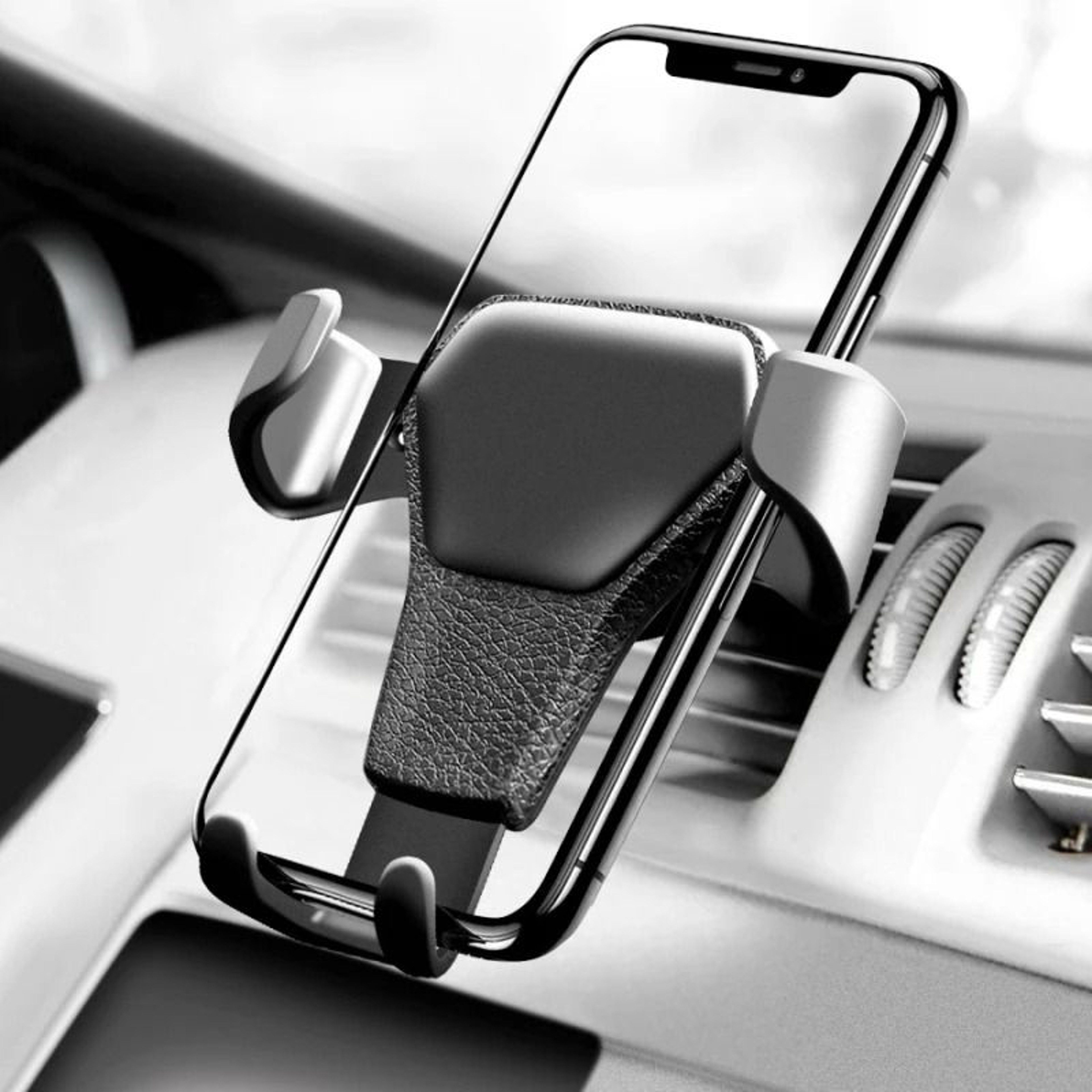 Universal Gravity Automatic Air Vent Mobile Phone Mount 5
