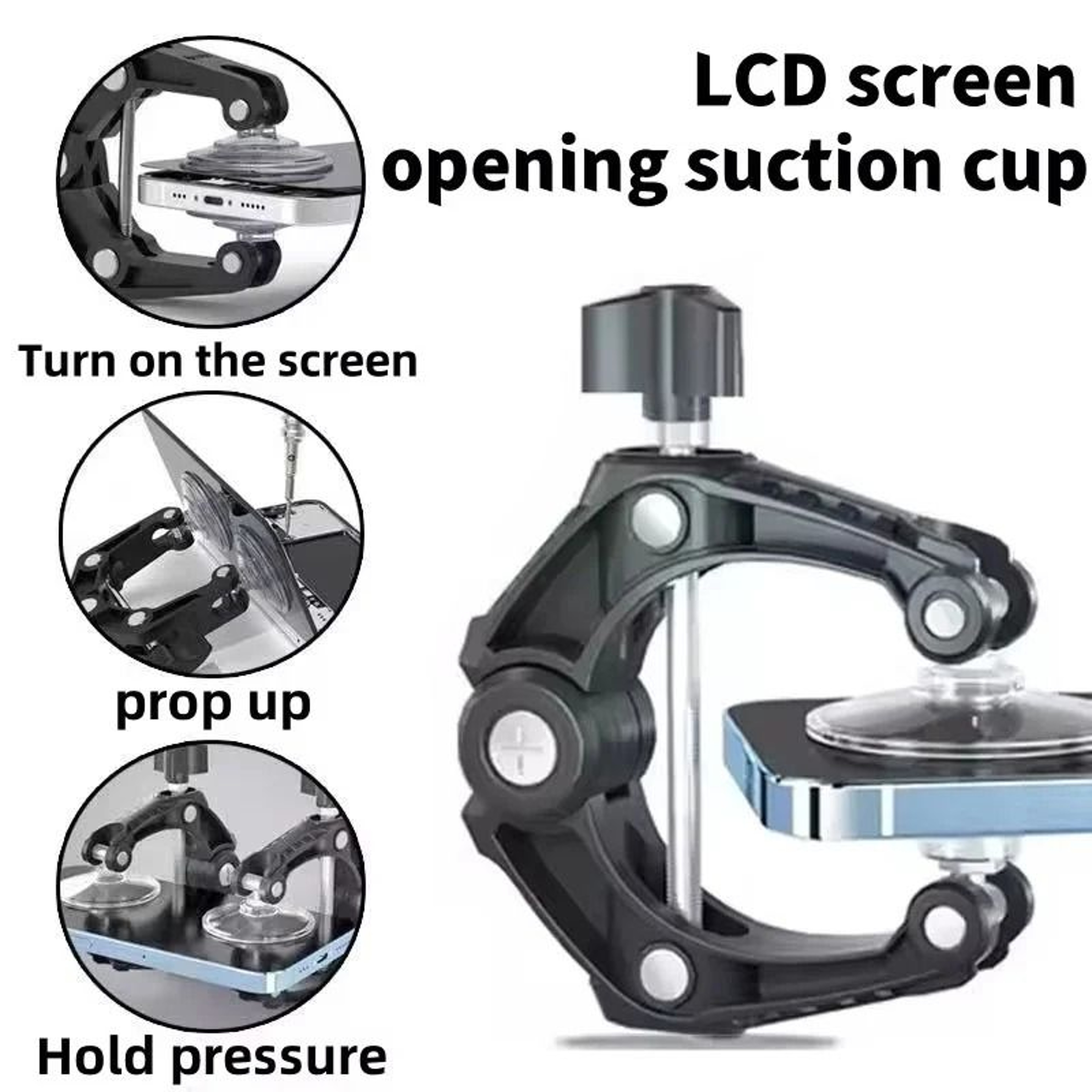 Heavy Duty Phone Screen Repair Suction Cup Puller 0