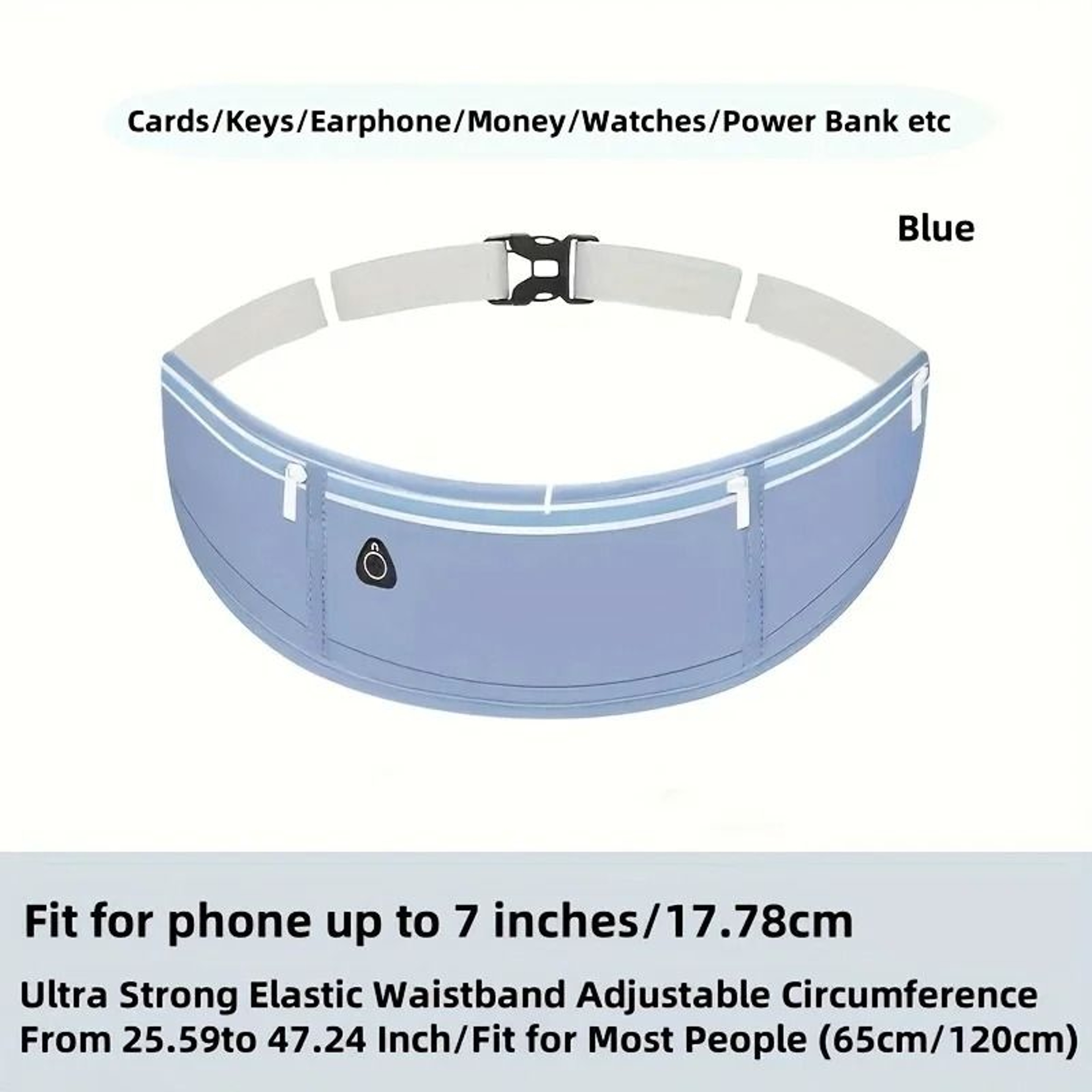Lightweight Waterproof Running And Sports Waist Belt 9