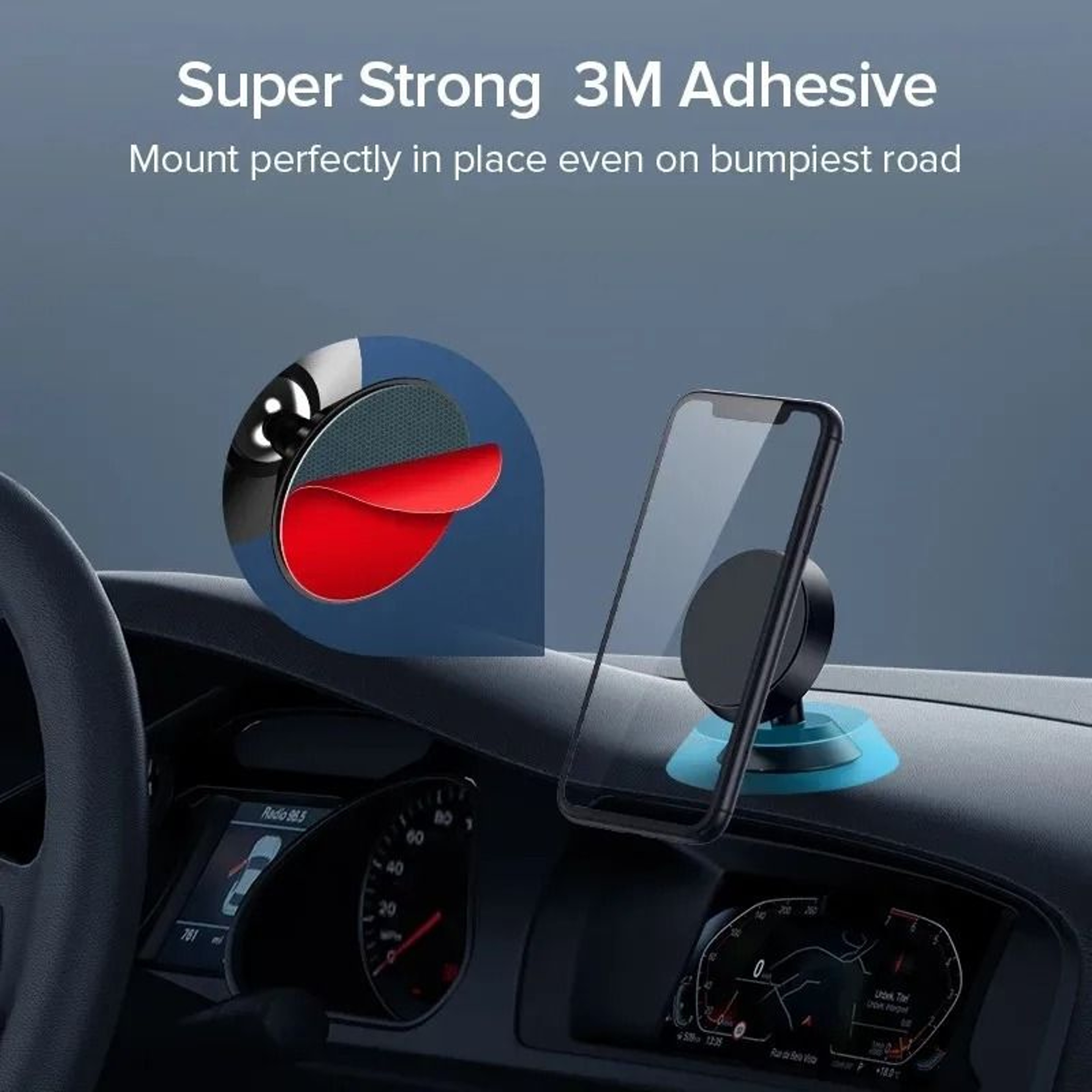 Universal Magnetic Dashboard Car Phone Holder 4
