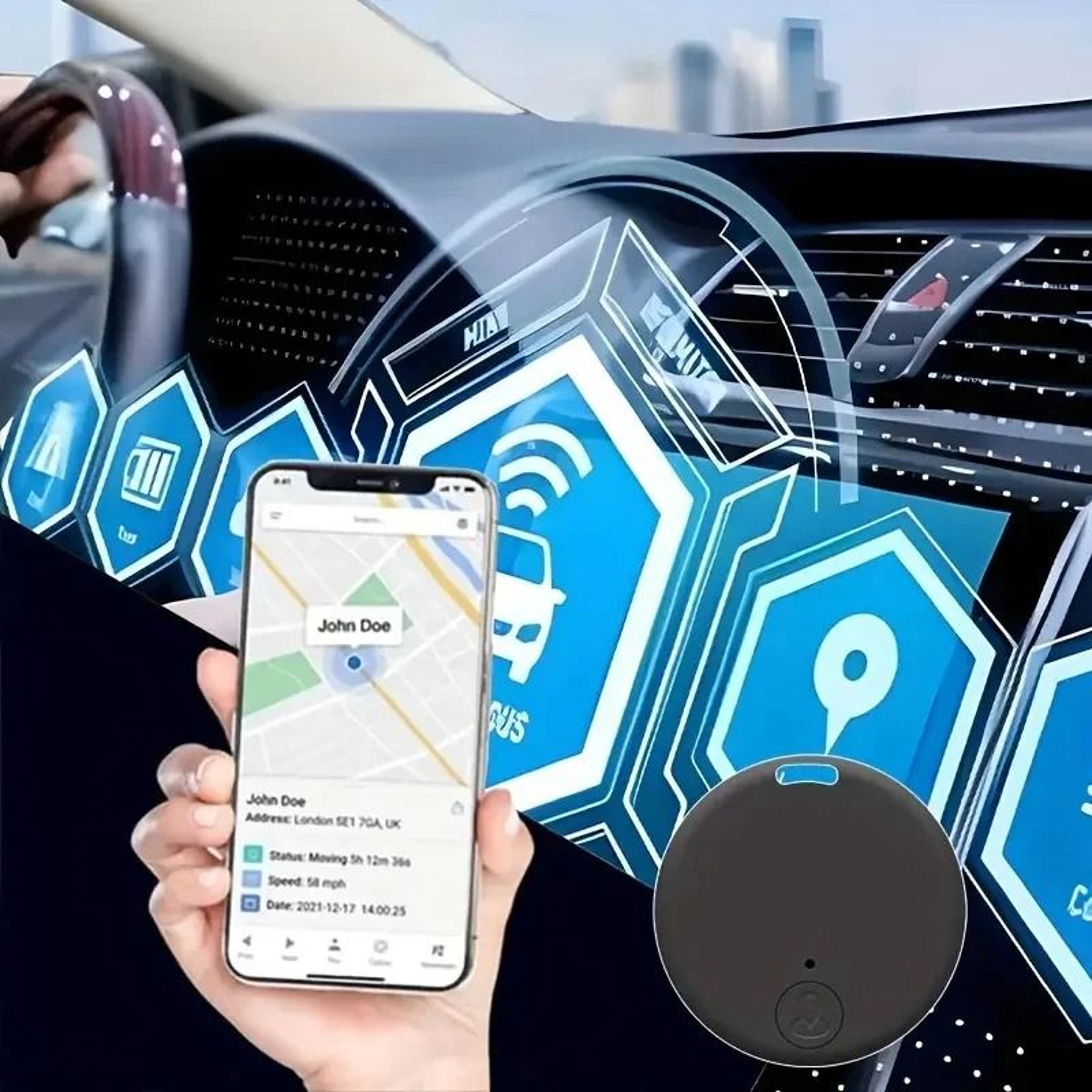 Wireless Mini Bluetooth Anti Lost Smart Tracker 4