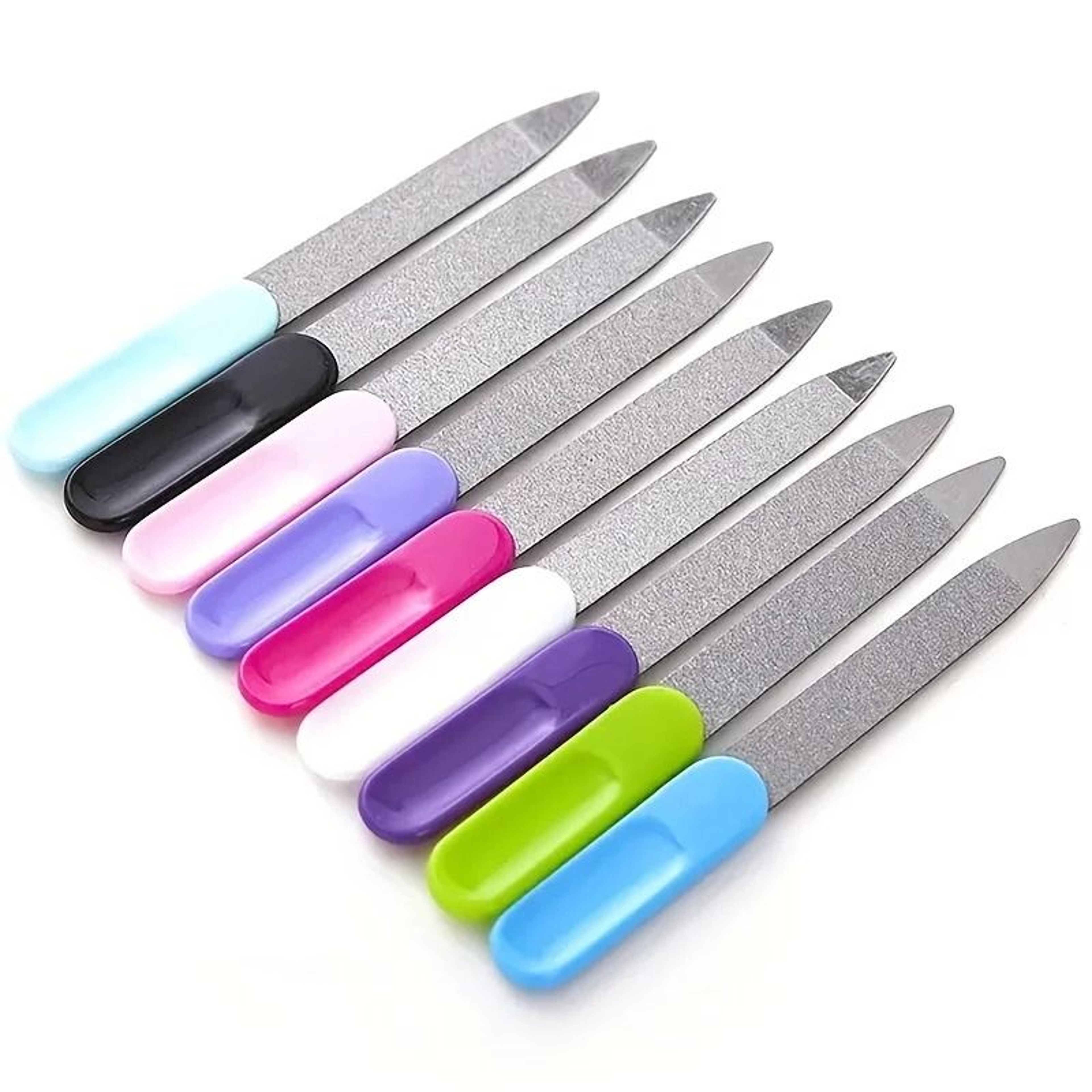 Stainless Steel Double Sided Sandblasted Nail File 0