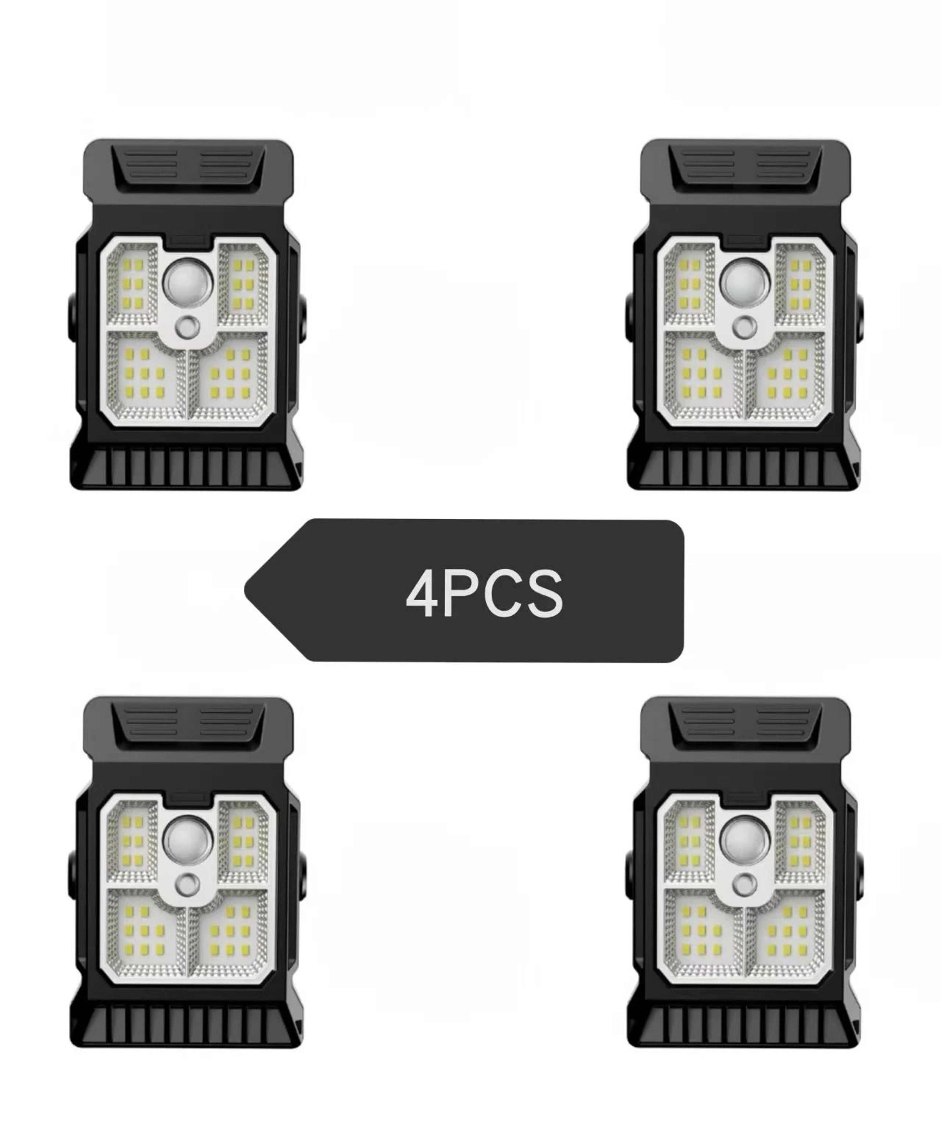 Intelligent Sensing Solar Clip Wall Lamp 8