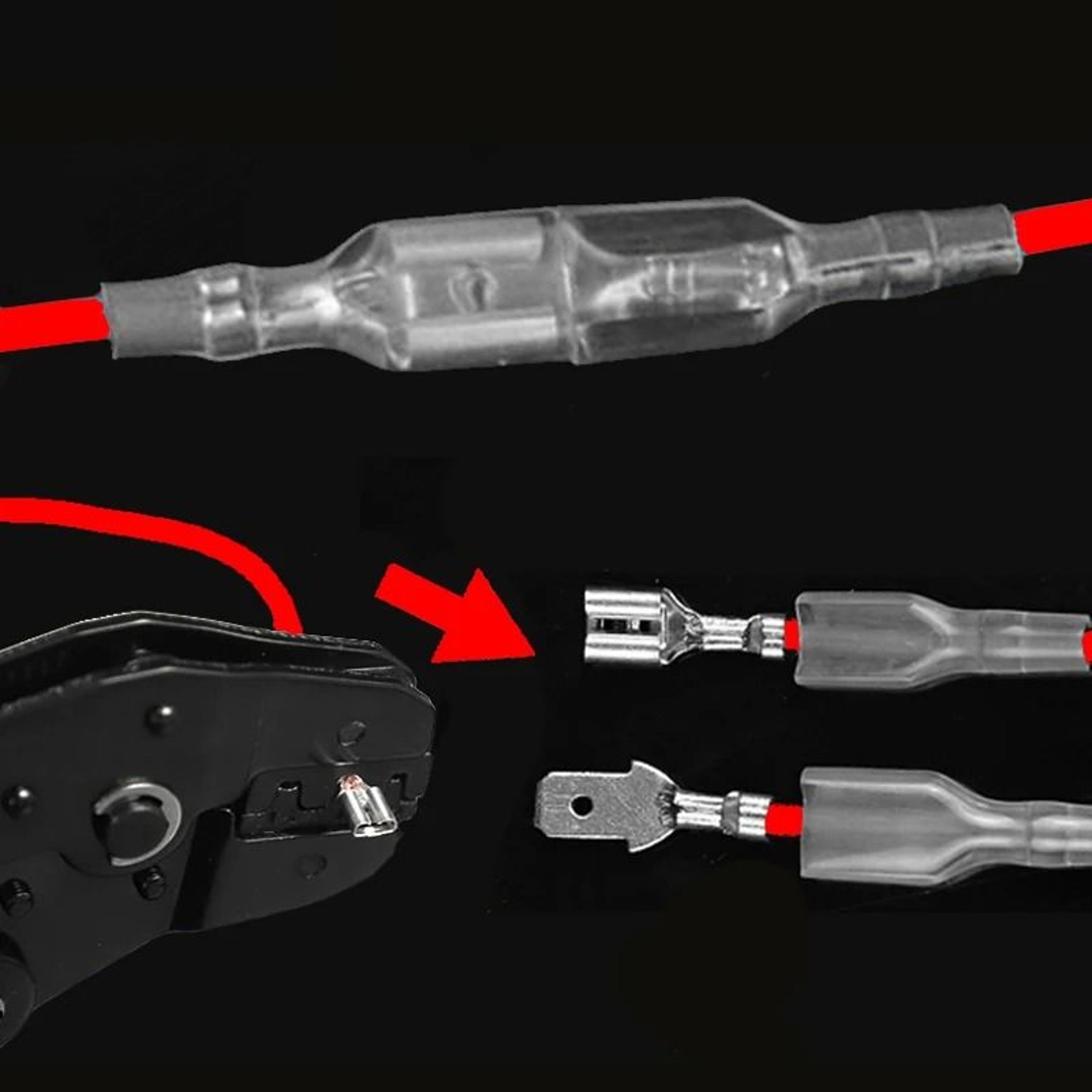 Professional Grade Insulated Spade Terminal Connection Kit 2