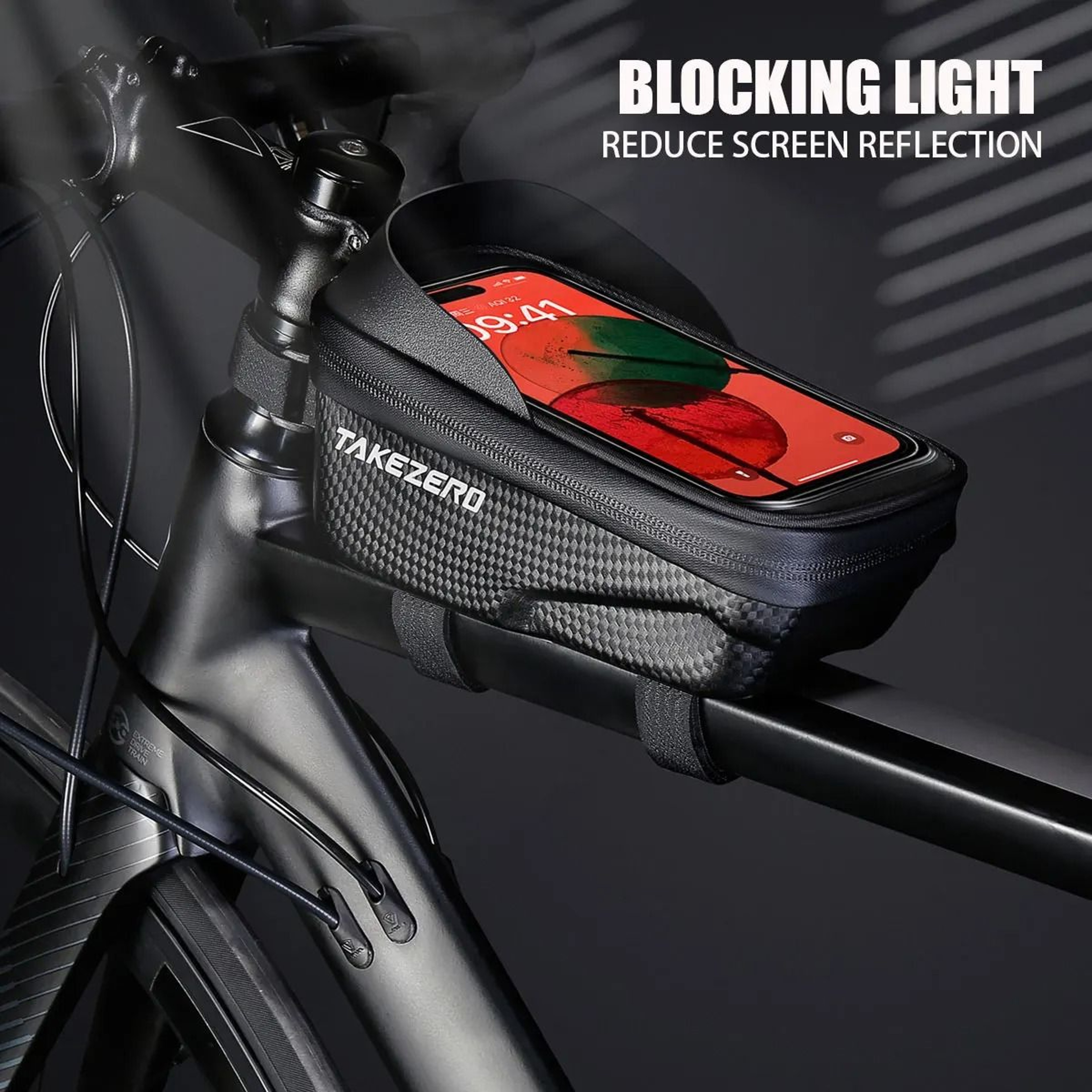 Aerodynamic Pro Series Hard Shell Bicycle Command Center 2