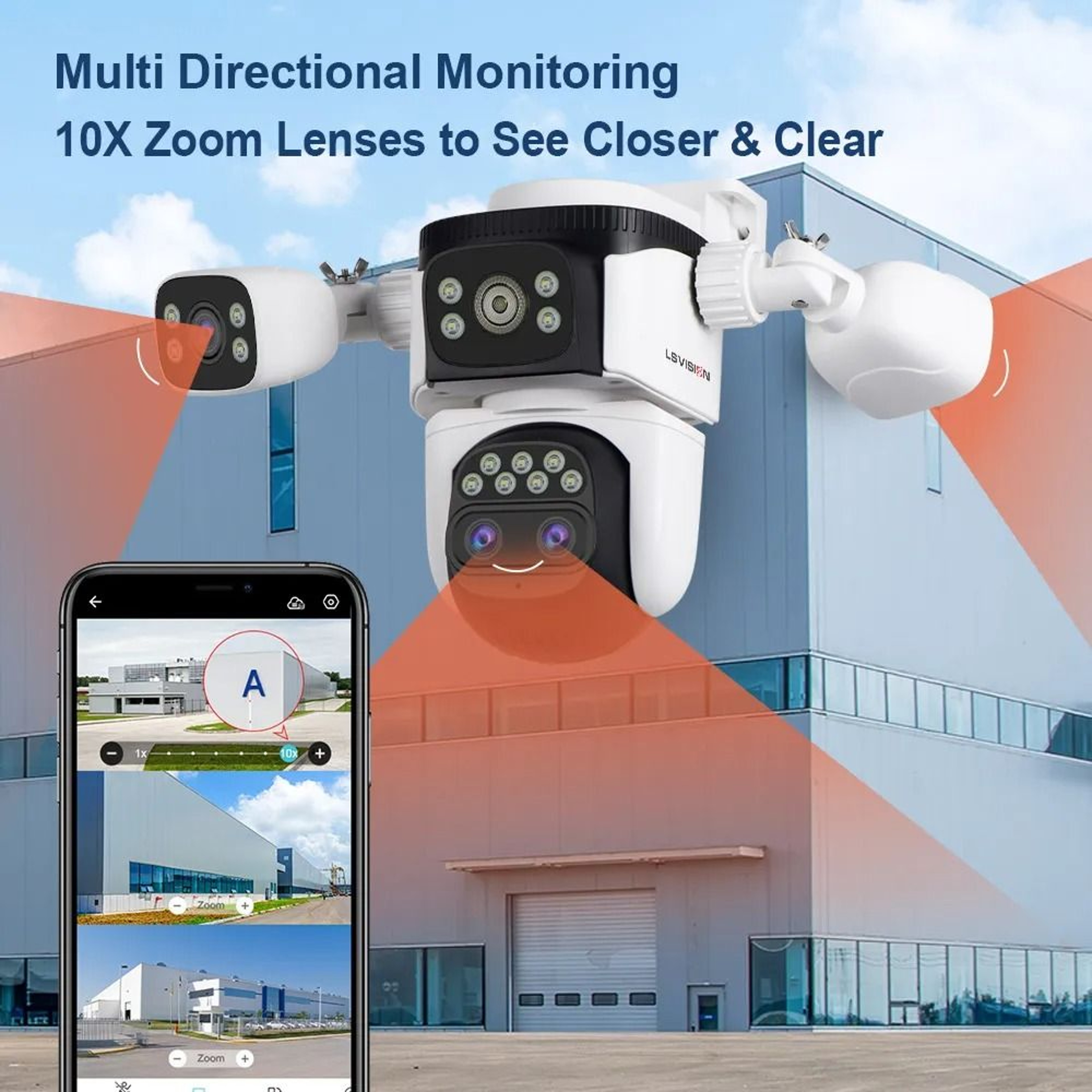 Ultra HD 10K Multi Panoramic Surveillance Command System 2