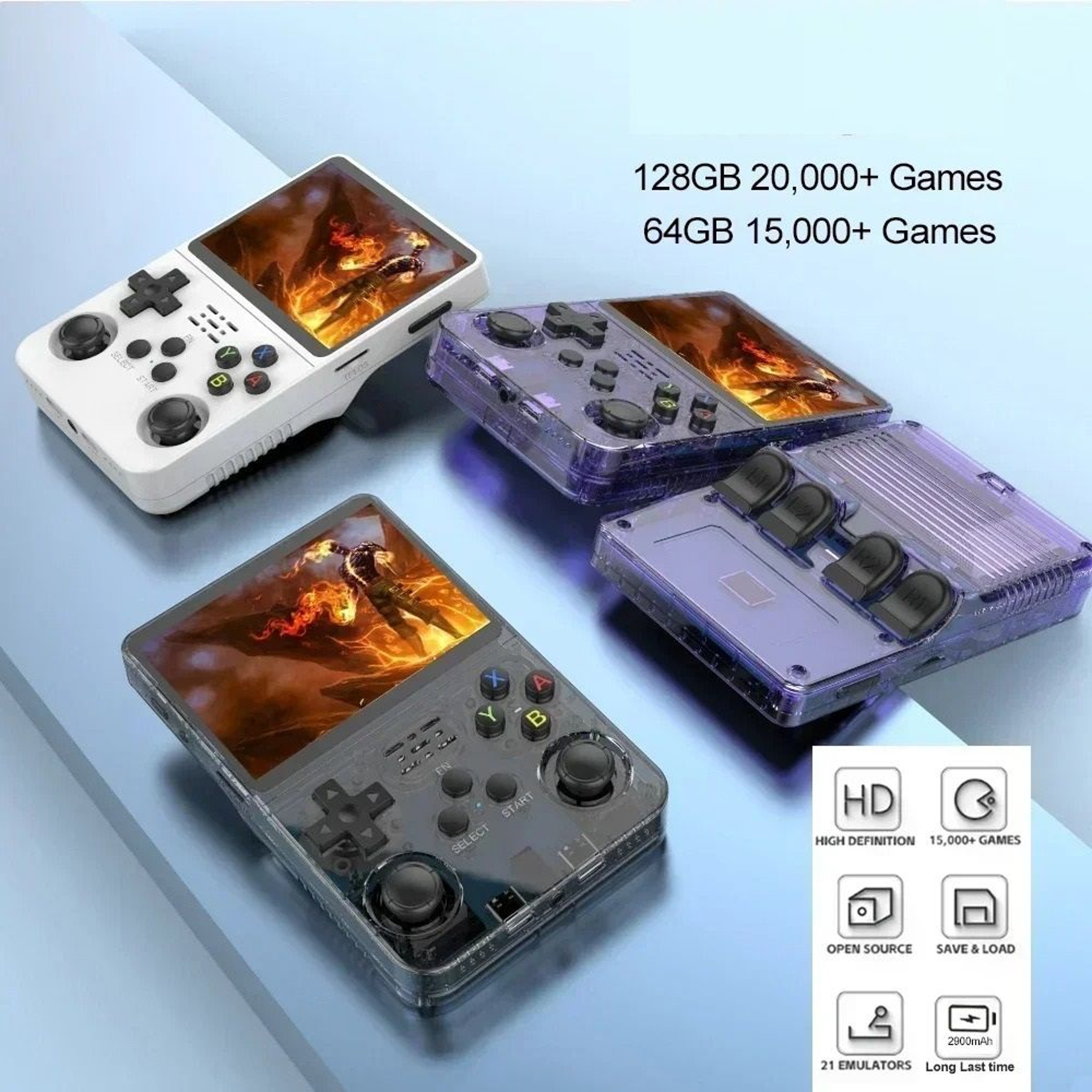 Elite Retro Handheld Cinematic Gaming System 4