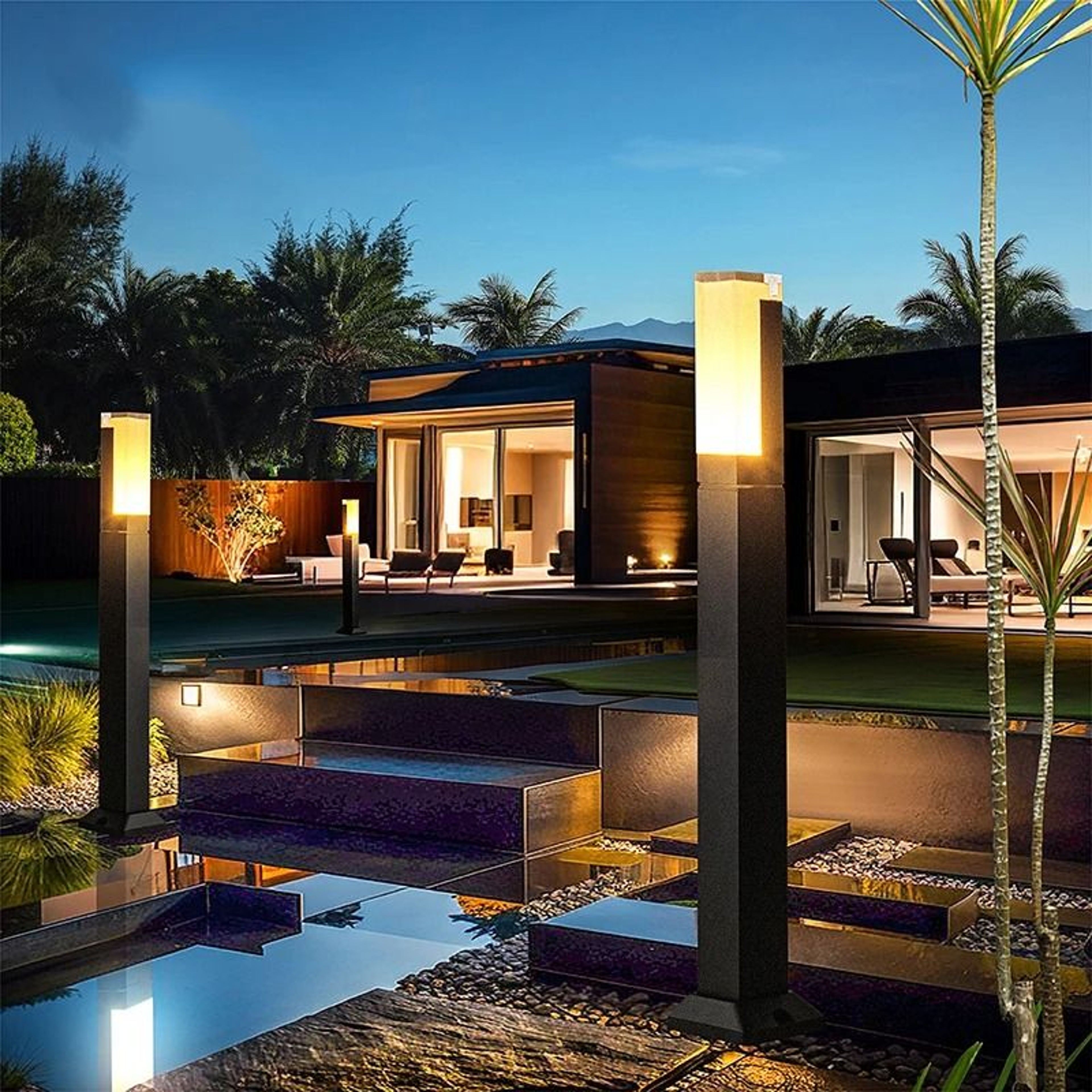 Elite Modern Minimalist Architectural Landscape System 4