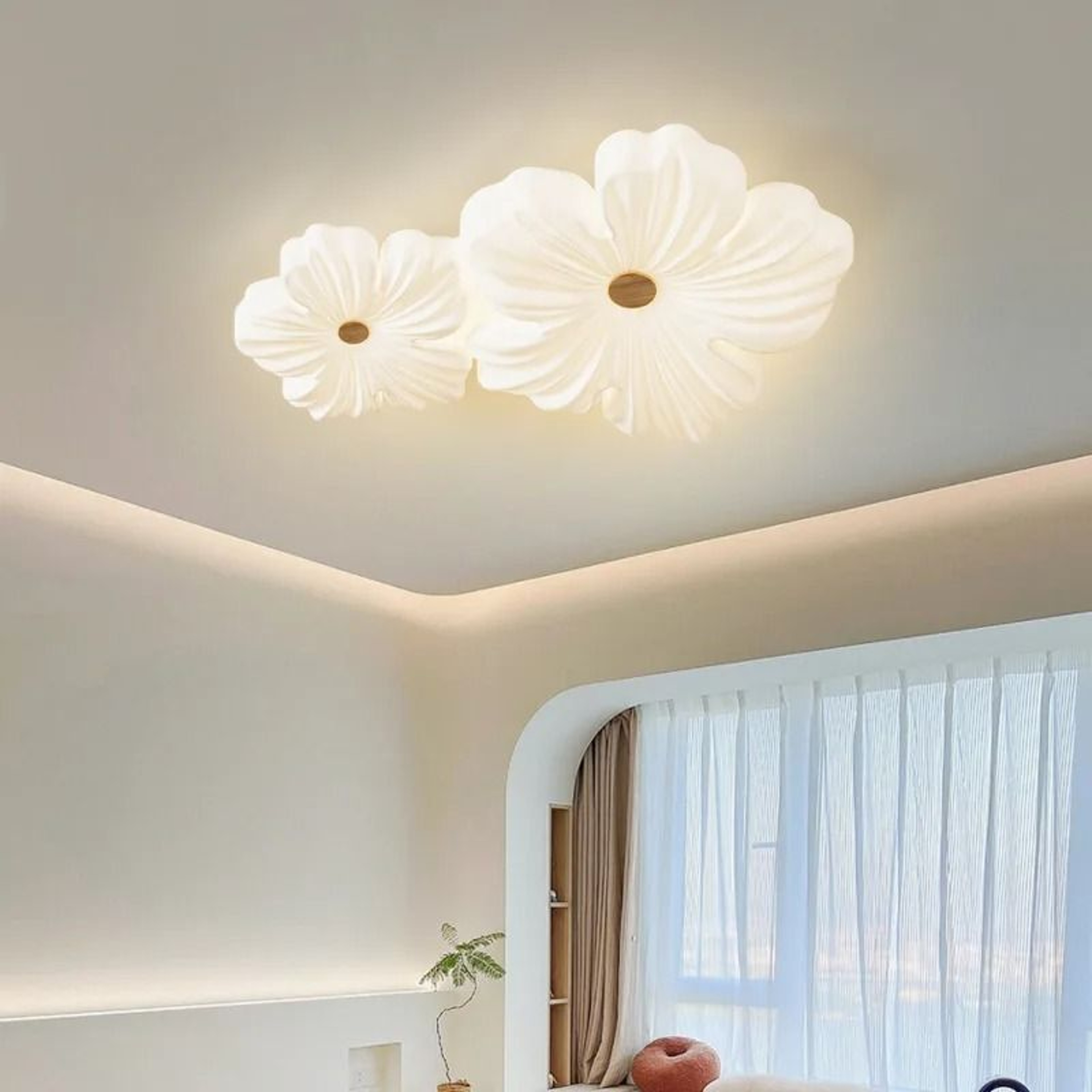 Nordic Botanical Geometric Indoor Illumination System 0