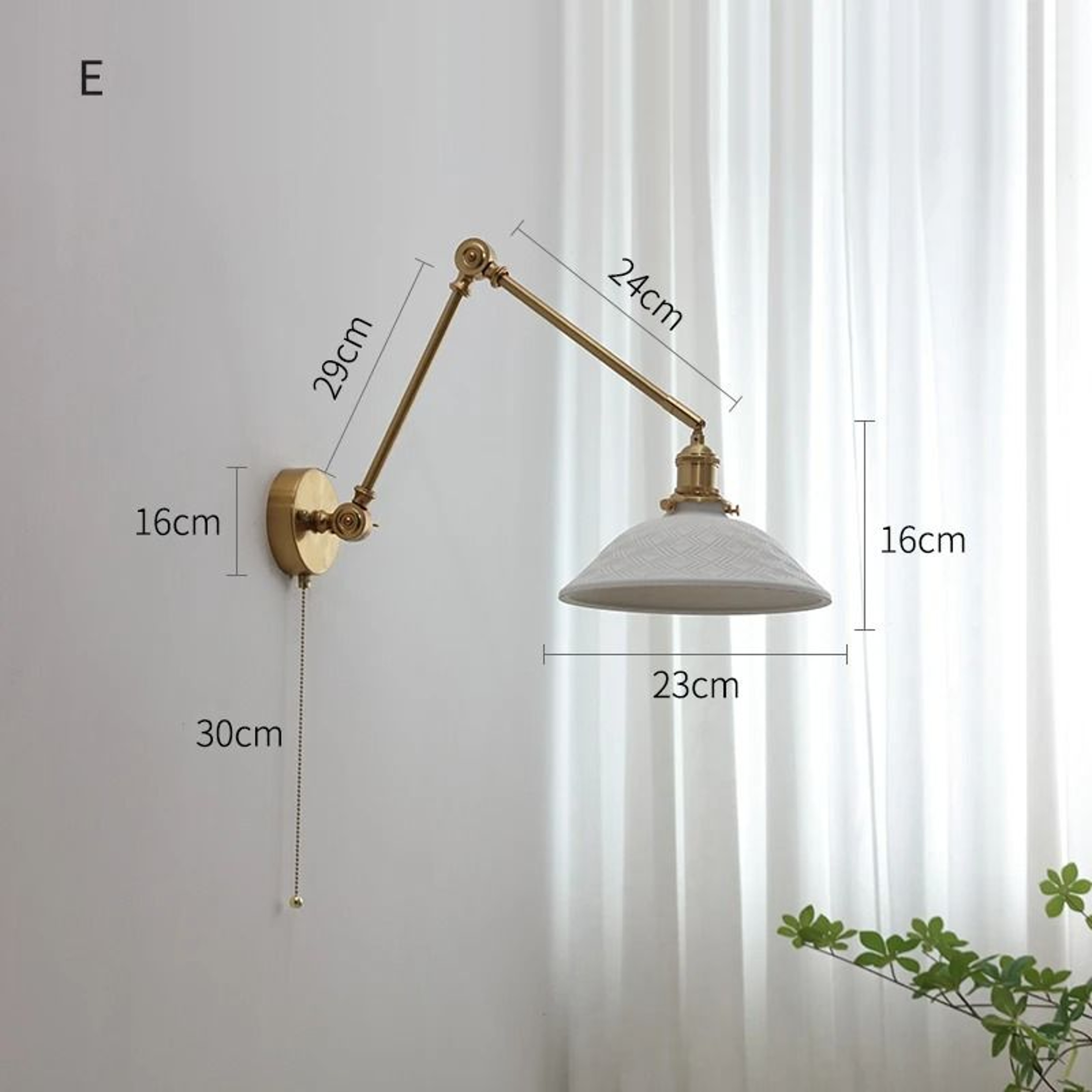 Nordic Architectural Ceramic Dual Direction Luminary 15