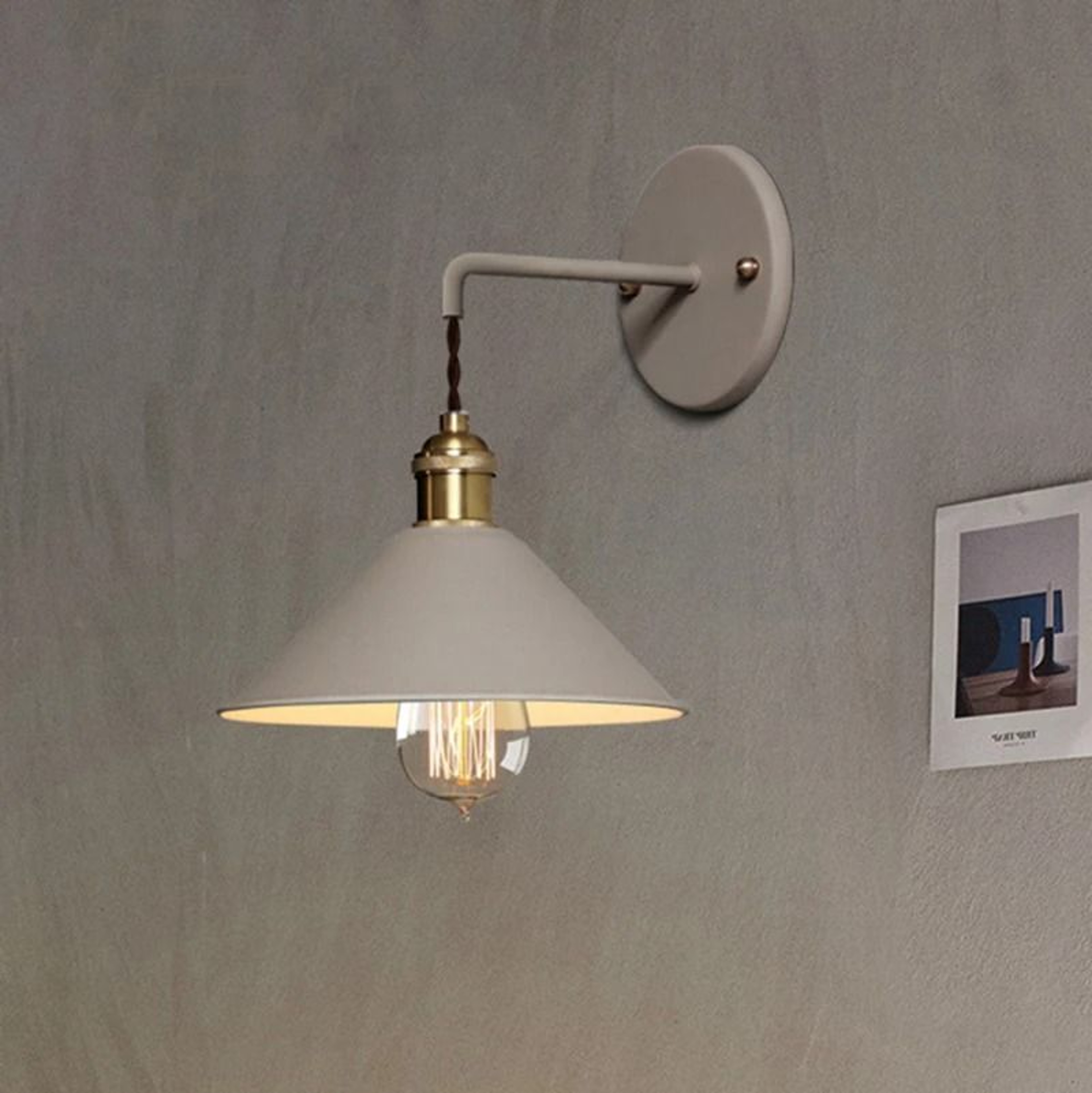 Architectural Pastel Geometric Sconce And Ambient Luminary 1