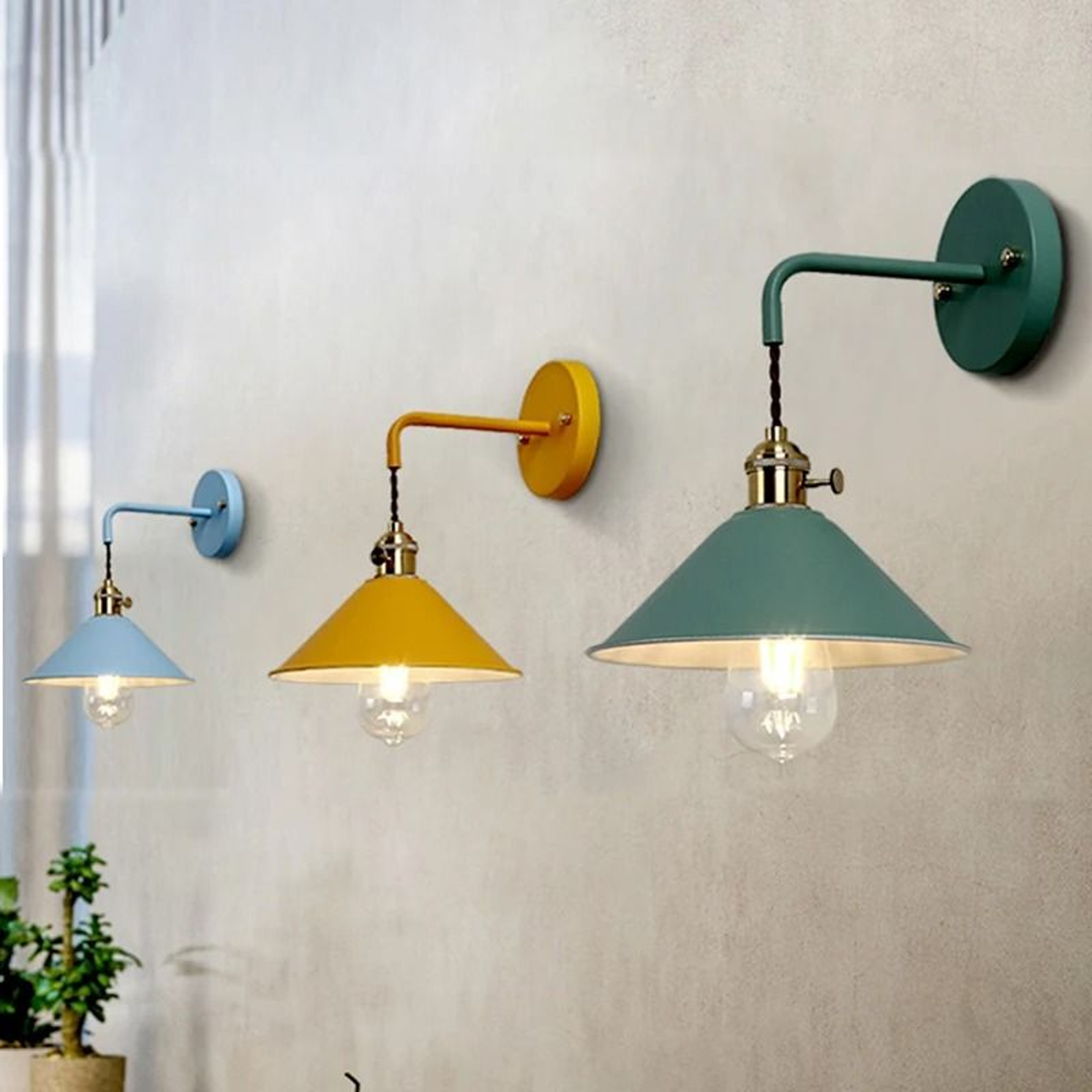 Architectural Pastel Geometric Sconce And Ambient Luminary 2