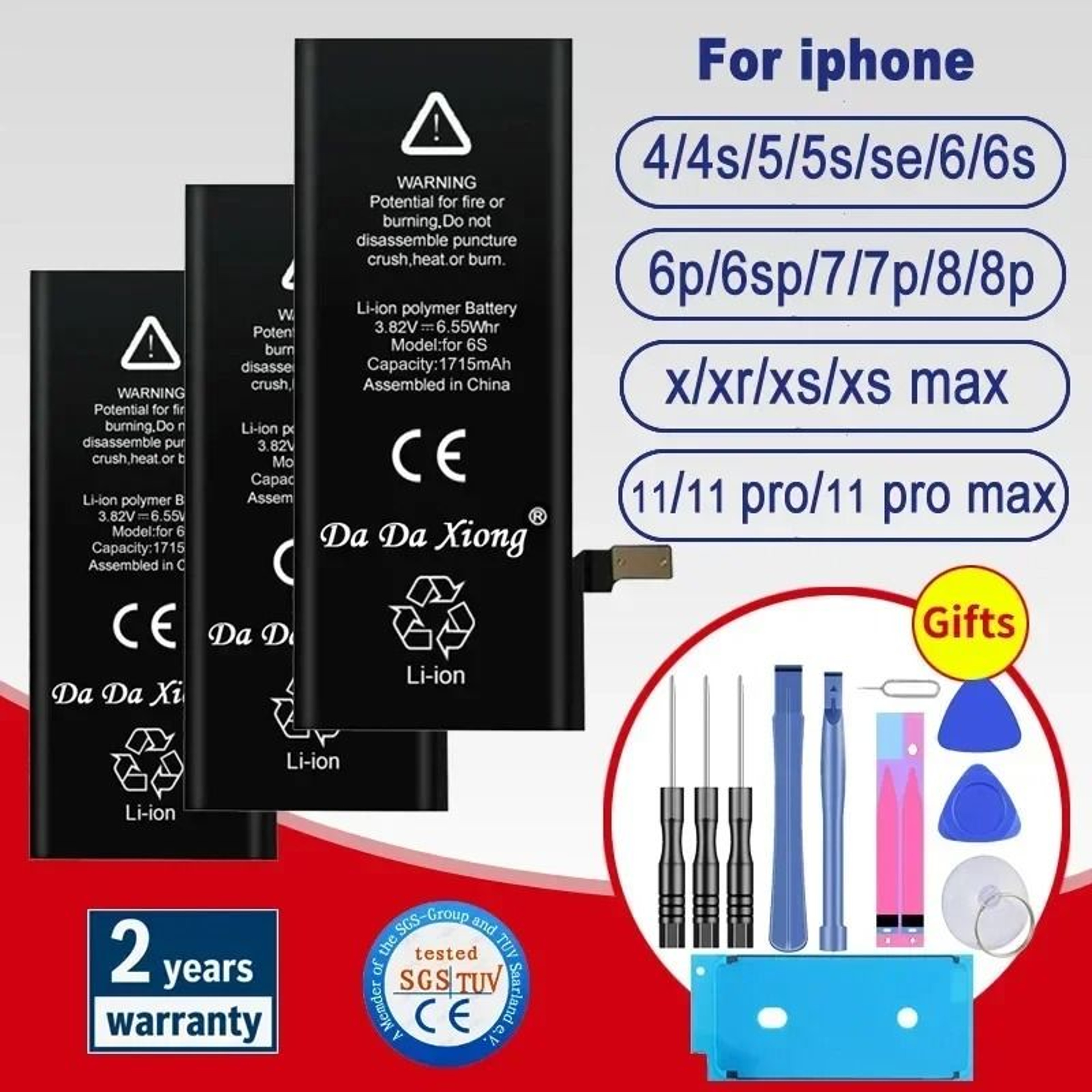 IPhone Replacement Battery And Tool Kit 0