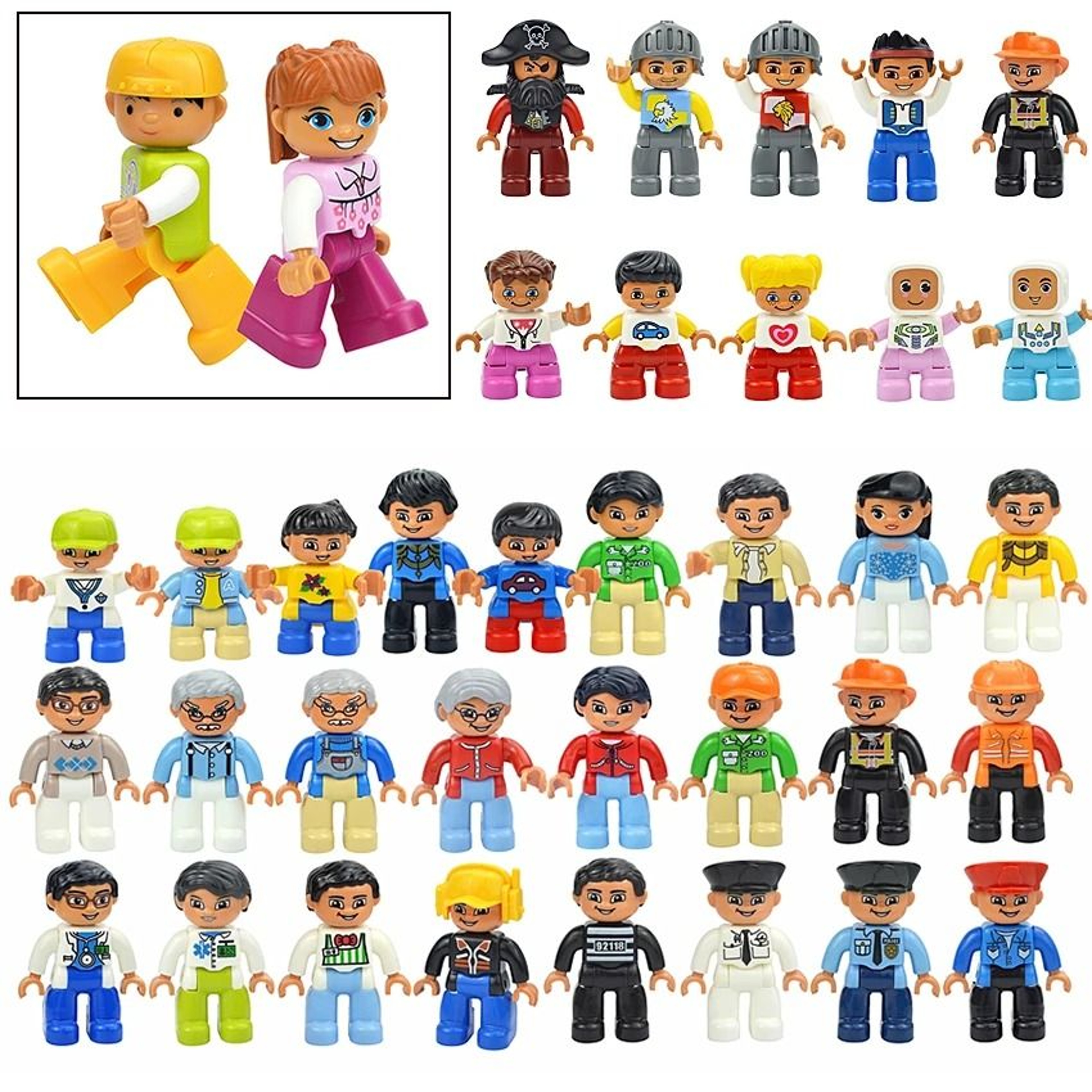 Large Scale Character Building Block Collection 0