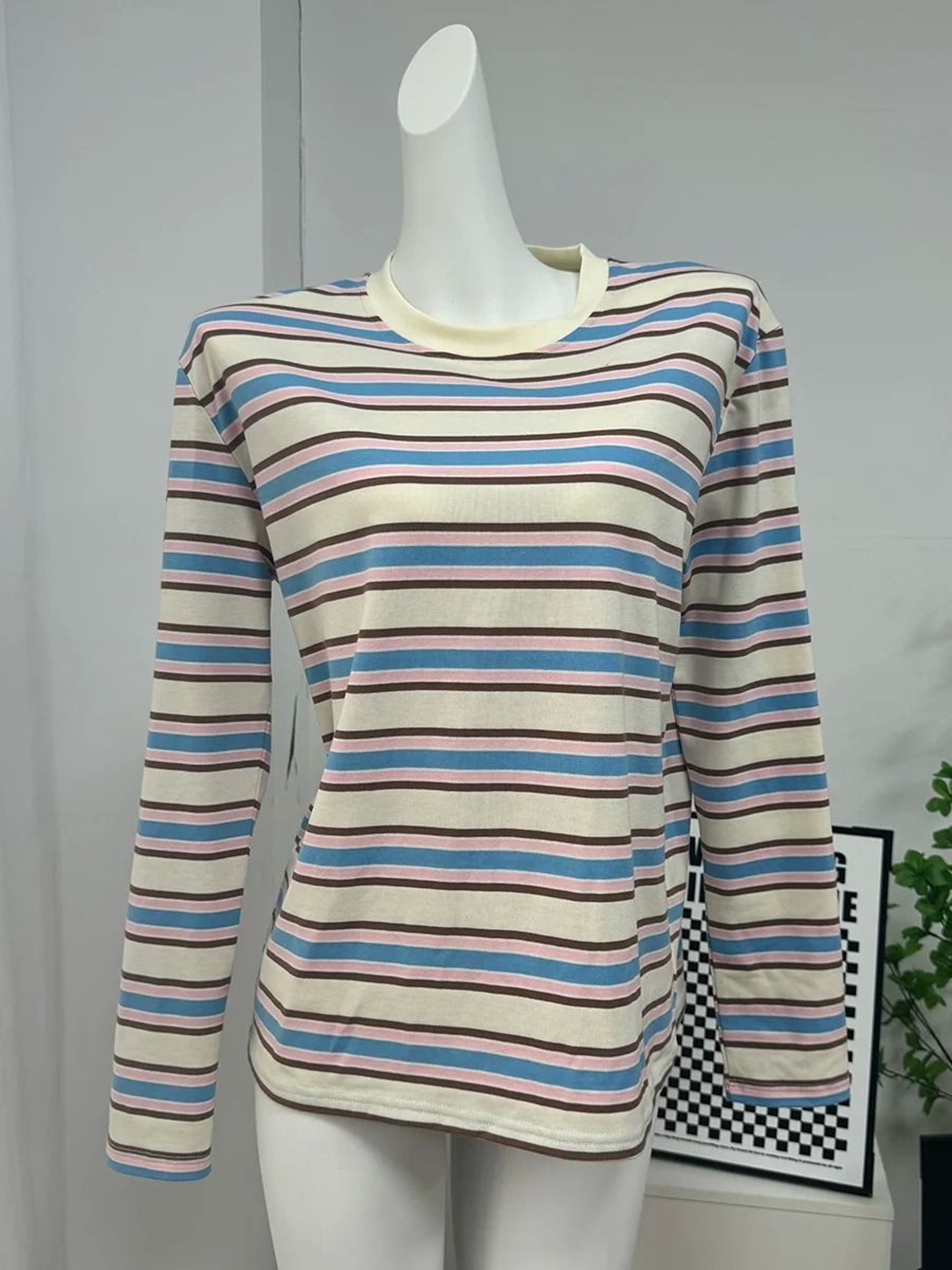 Soft Cotton Chic Polo Neck Tee 11