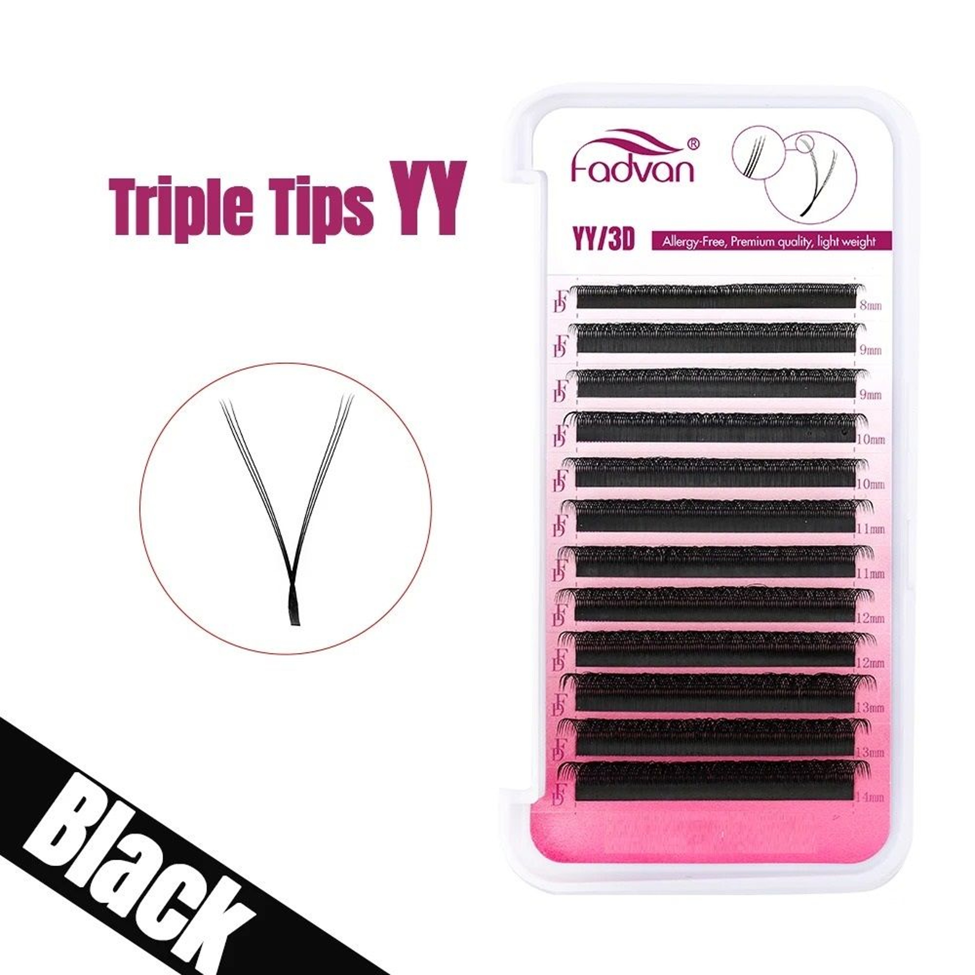Brazilian Volume YY Geometric Lash Series 8