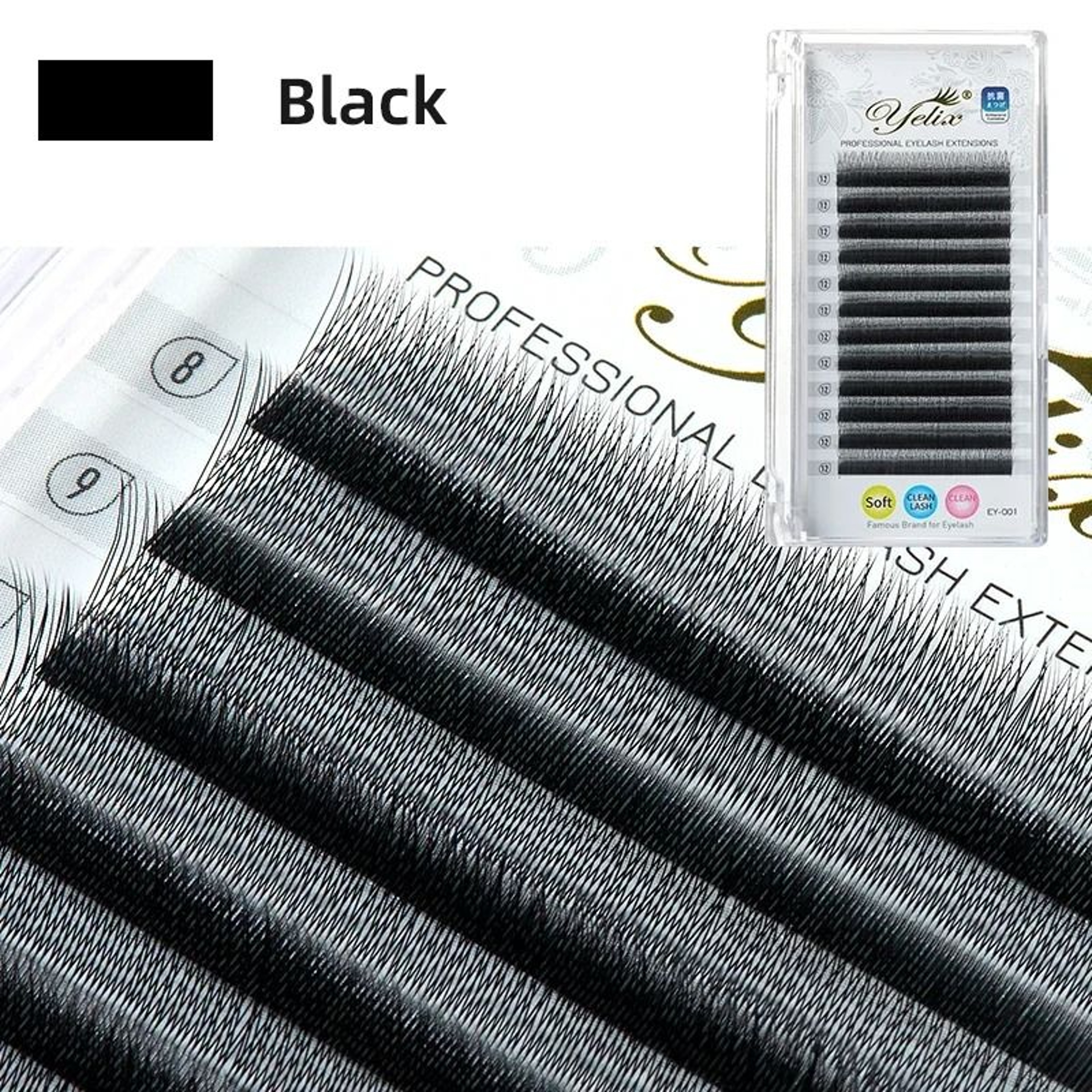 Ultra Thin Velvet Y Geometric Lash Series 6