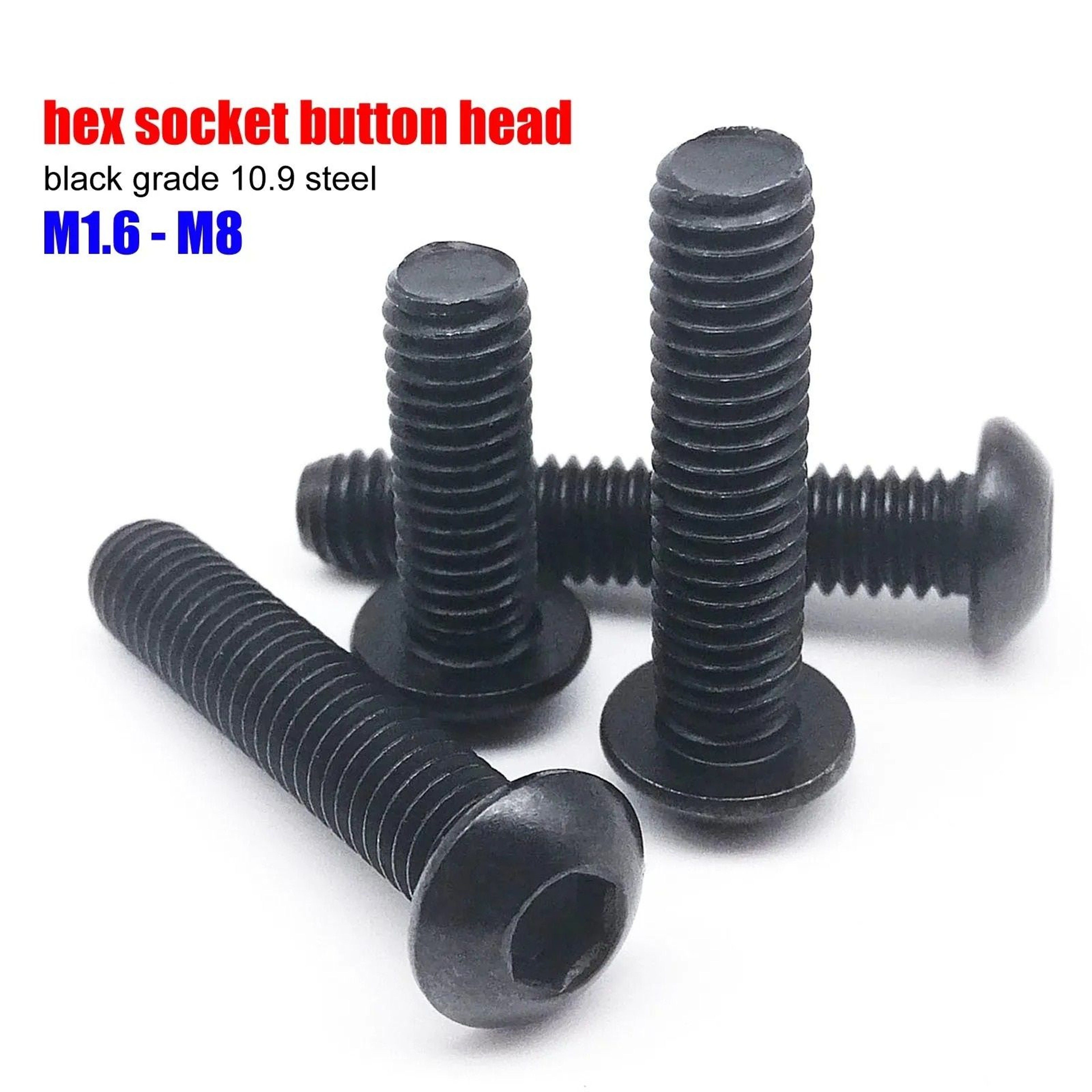 Forge Tech Grade 109 Carbon Steel Button Head Series 0