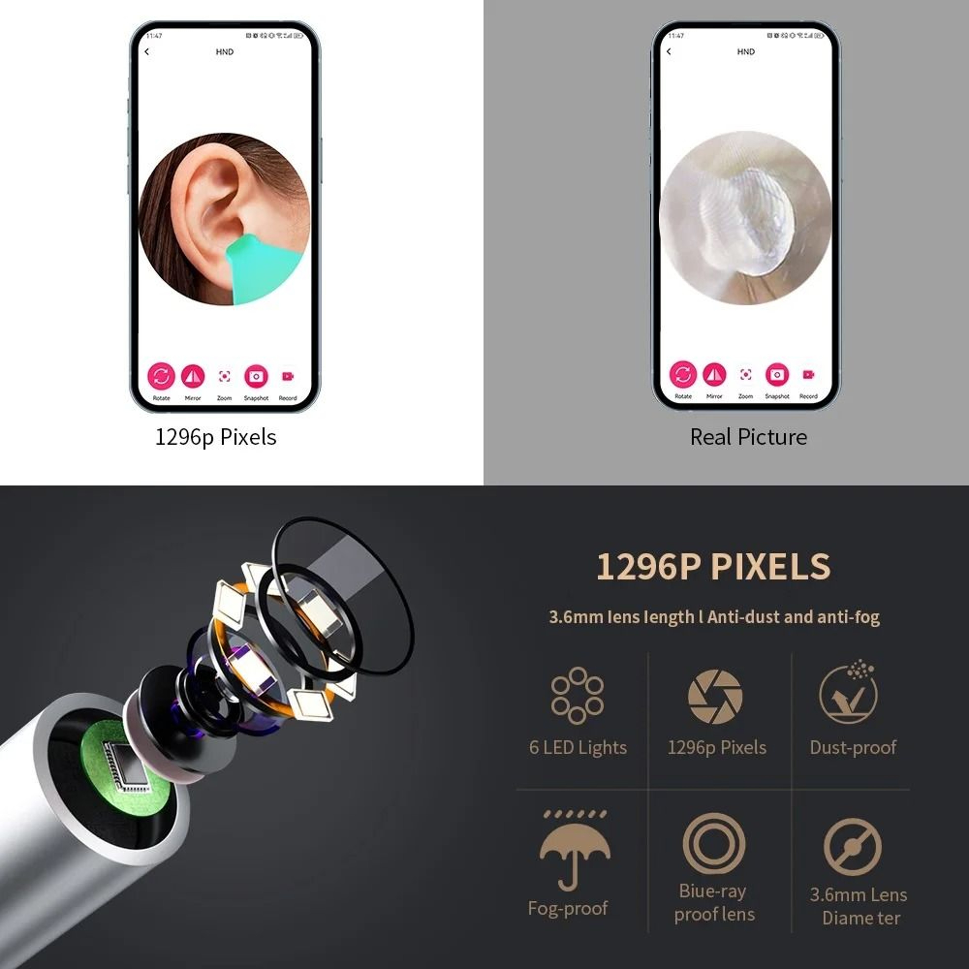 Smart Visual Ear Wax Removal Tool 2