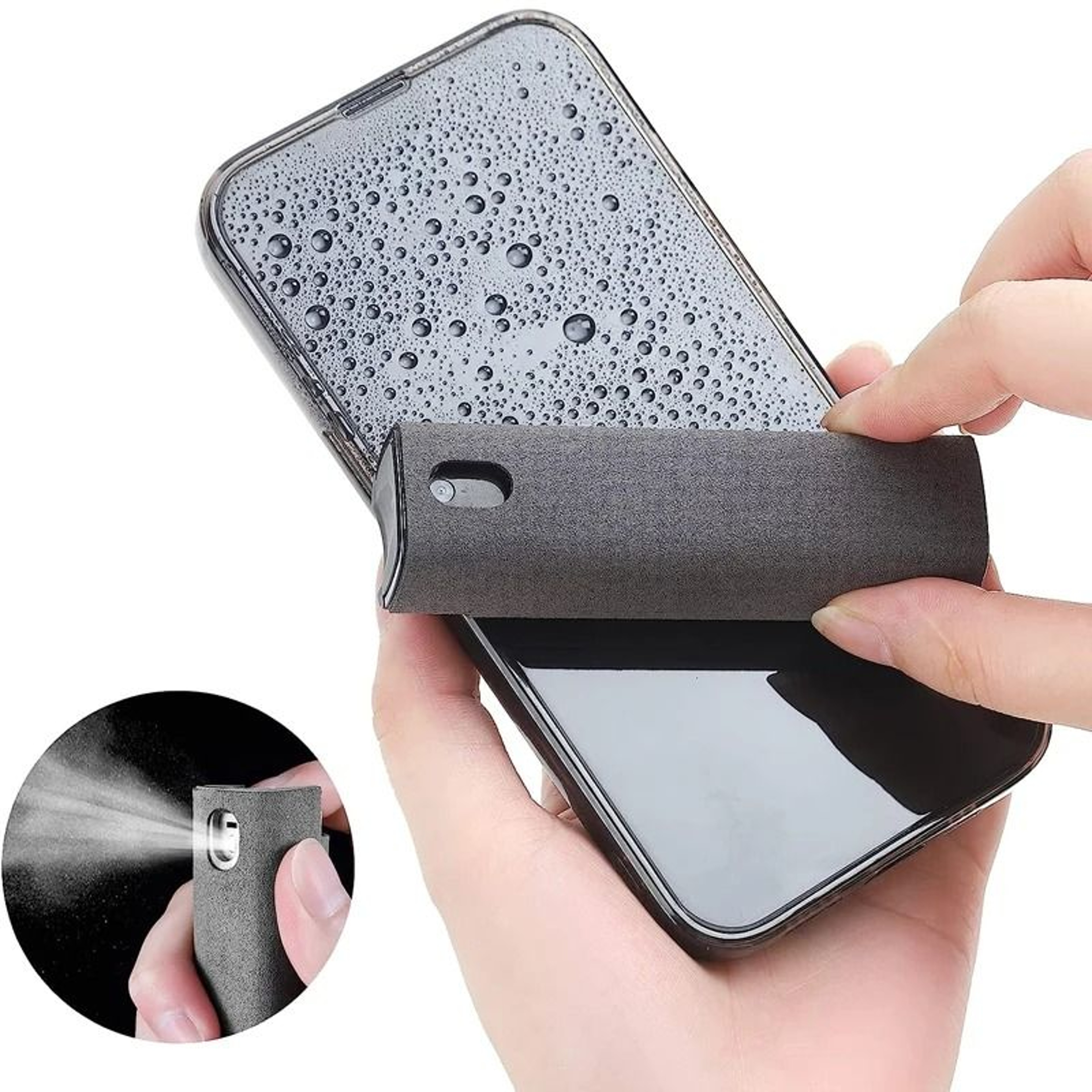 2 In 1 Mobile Screen Sanitization Interface 0