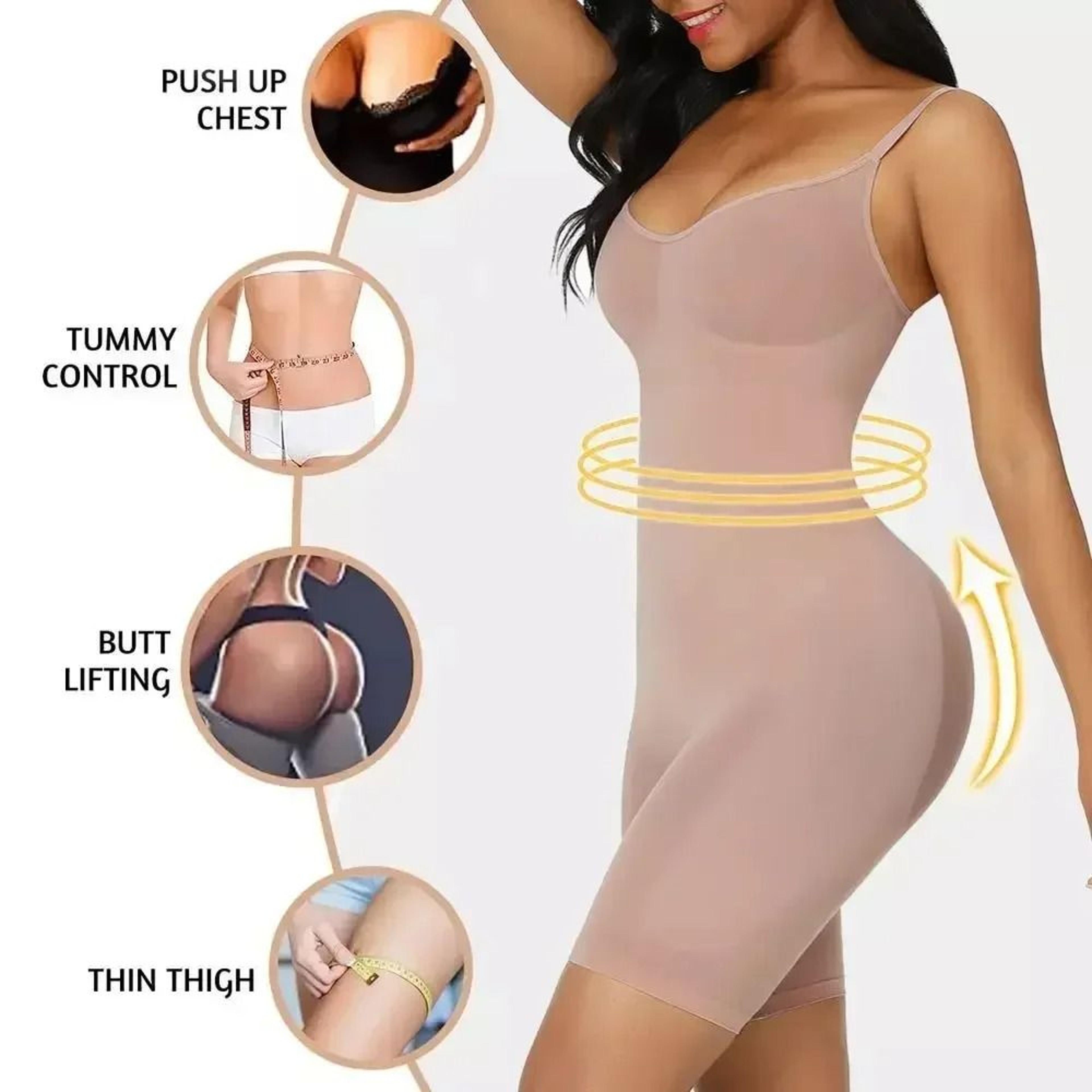 Seamless Tummy Control Bodysuit 1