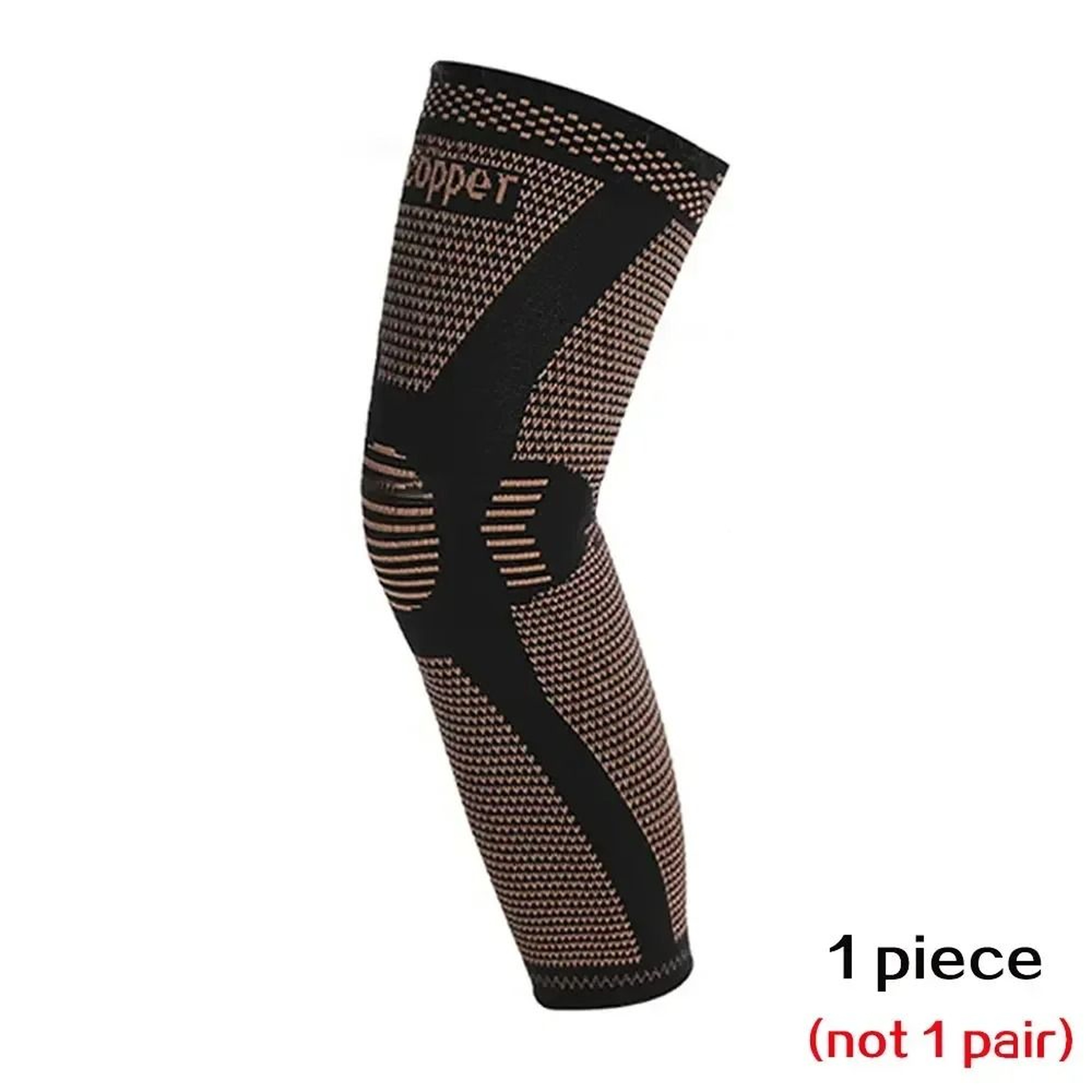 Copper Infused Compression Full Leg Sleeve 6