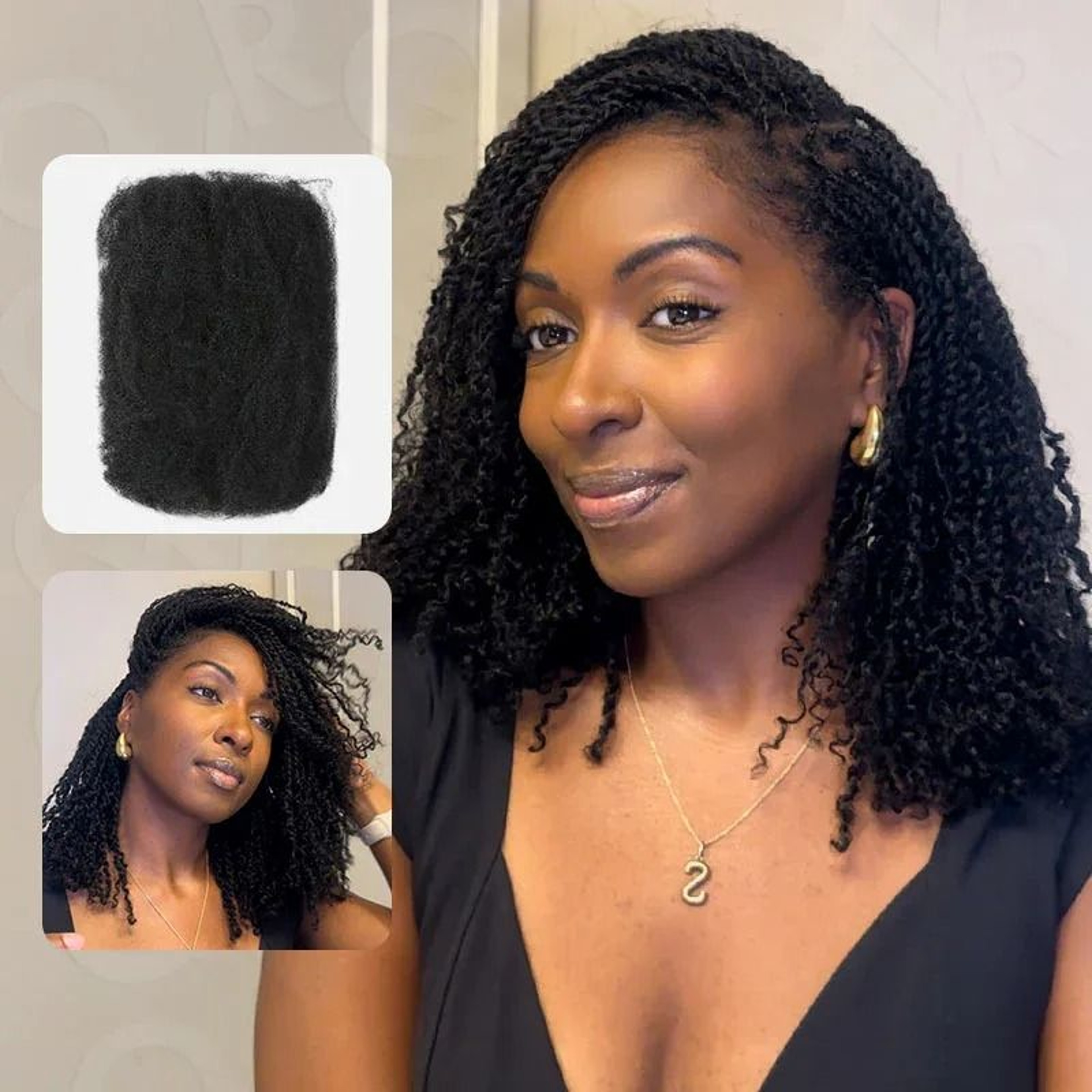 Ultra Texture Kinky Curly Mini Twist Hair 6