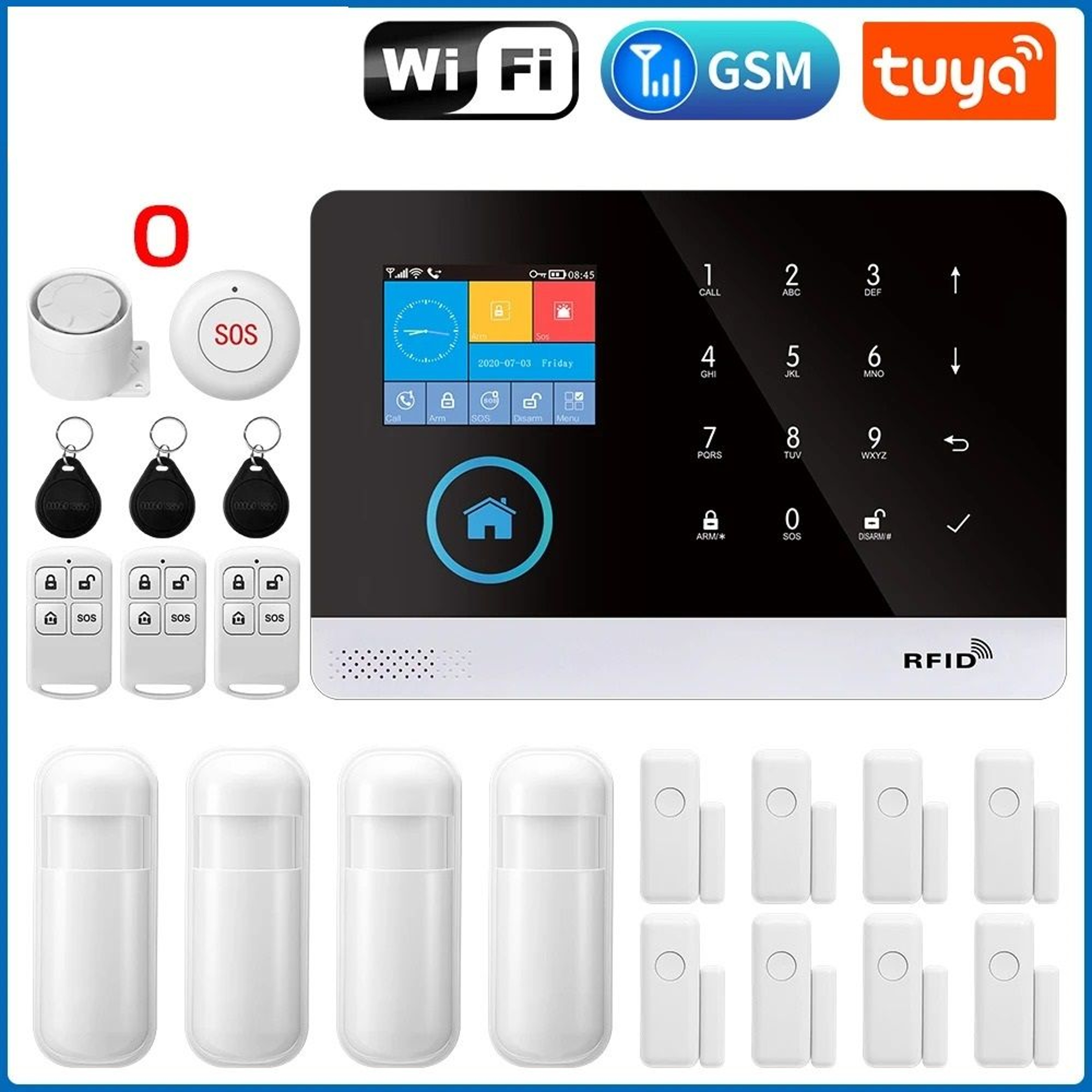 Smart 4G Wireless Multi Protocol Security Hub 10