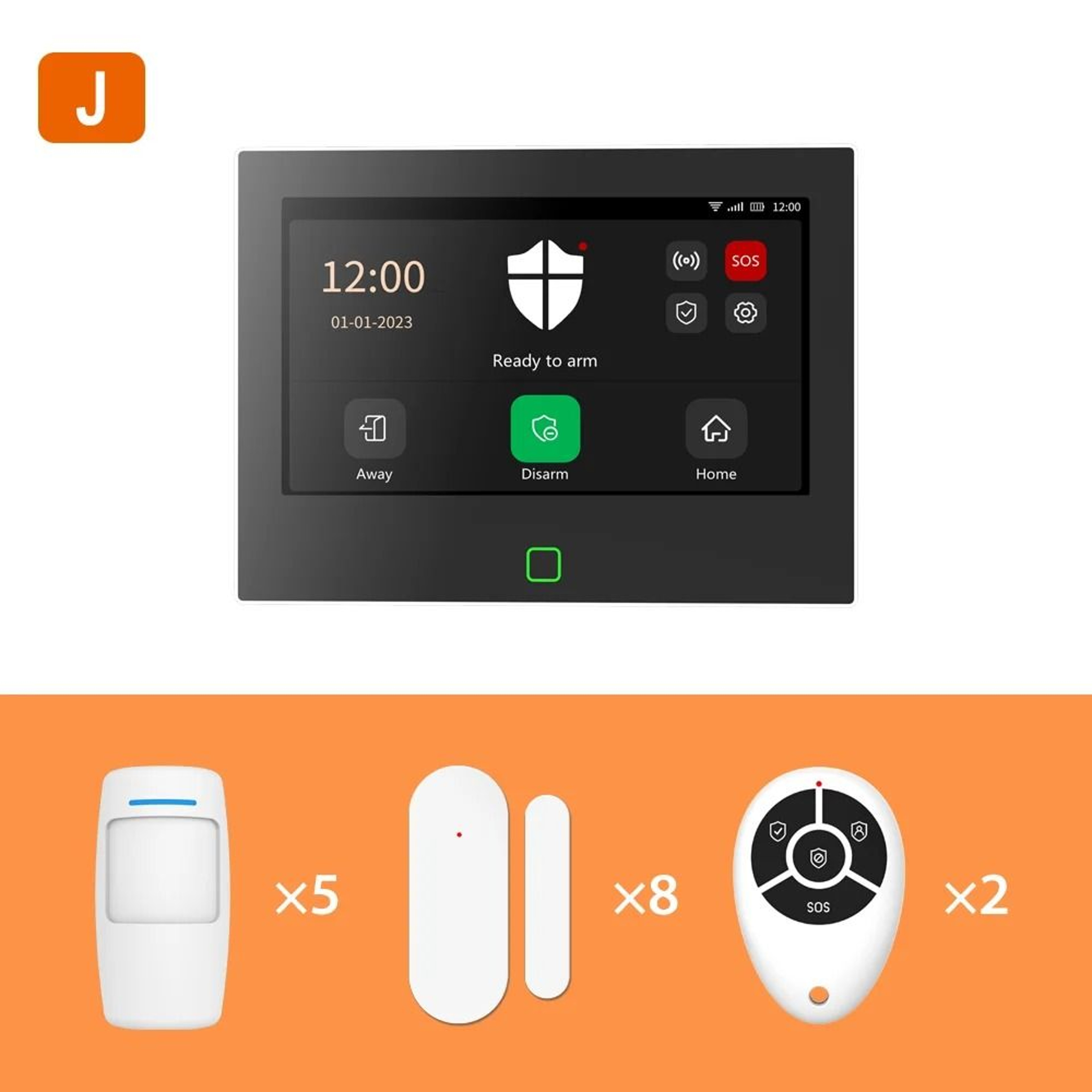 Ultra Responsive 7 Inch Smart Security Command Center 11