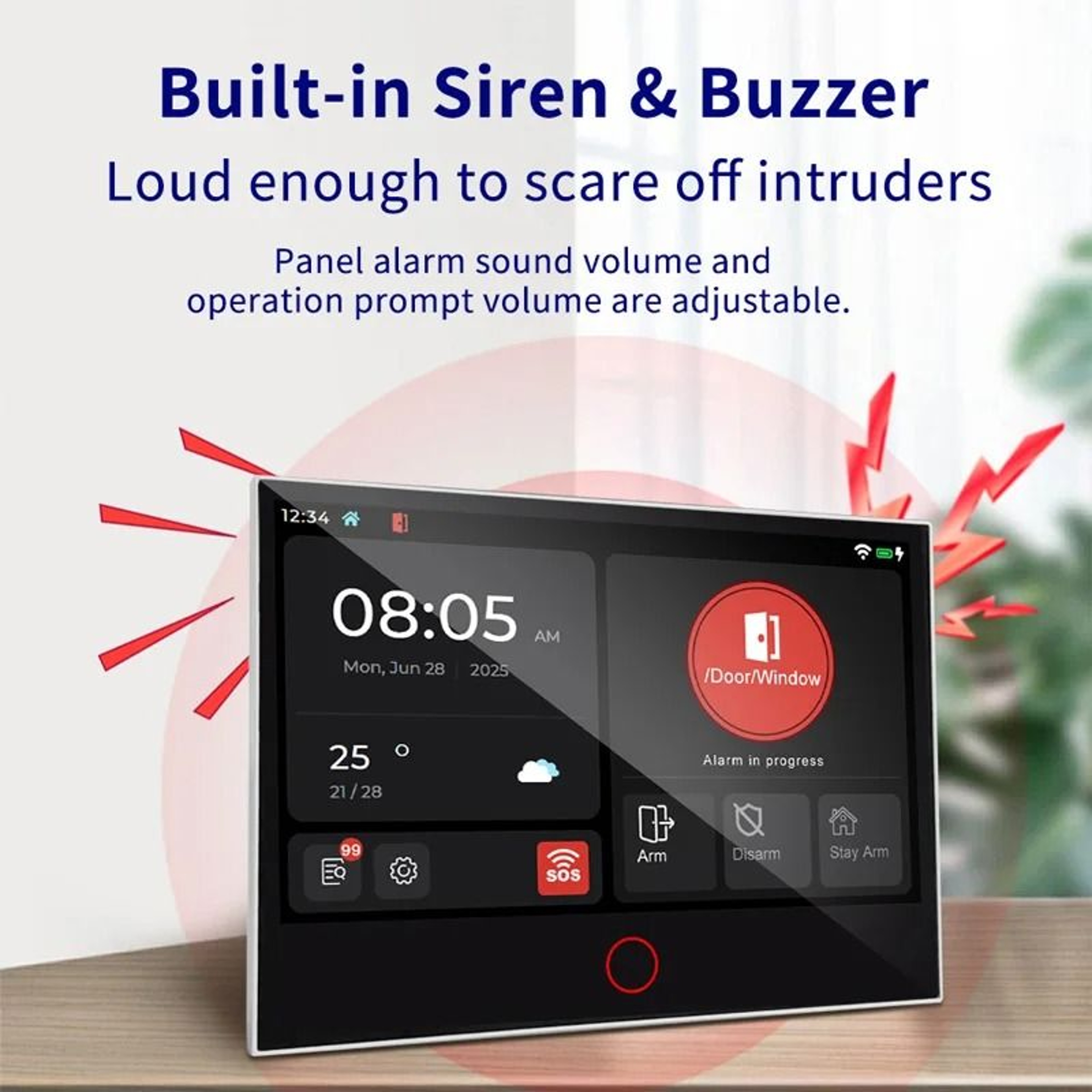 Smart 7 Inch HD Touch Security Command Center 1