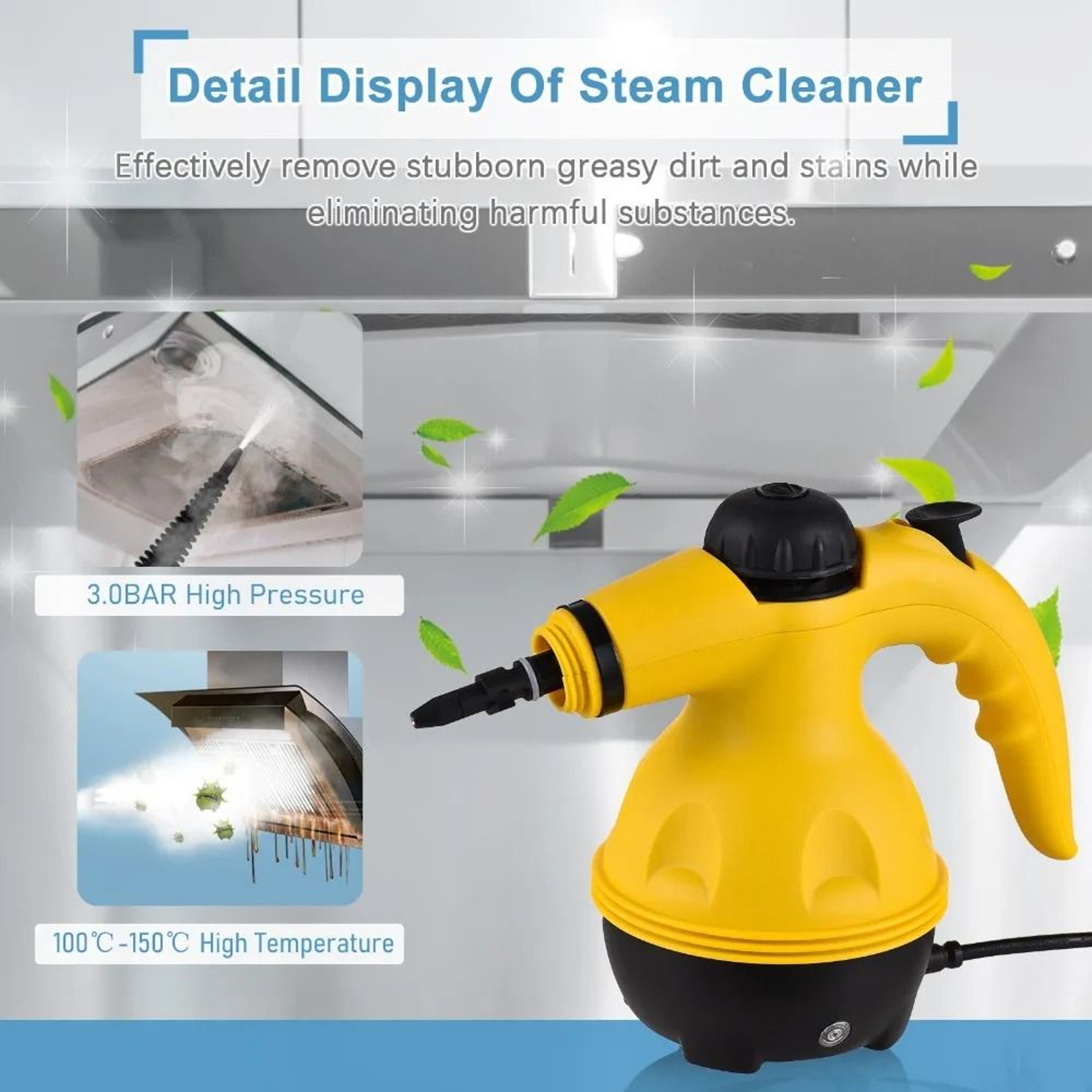 Industrial Grade High Temperature Handheld Steam Cleaner 3