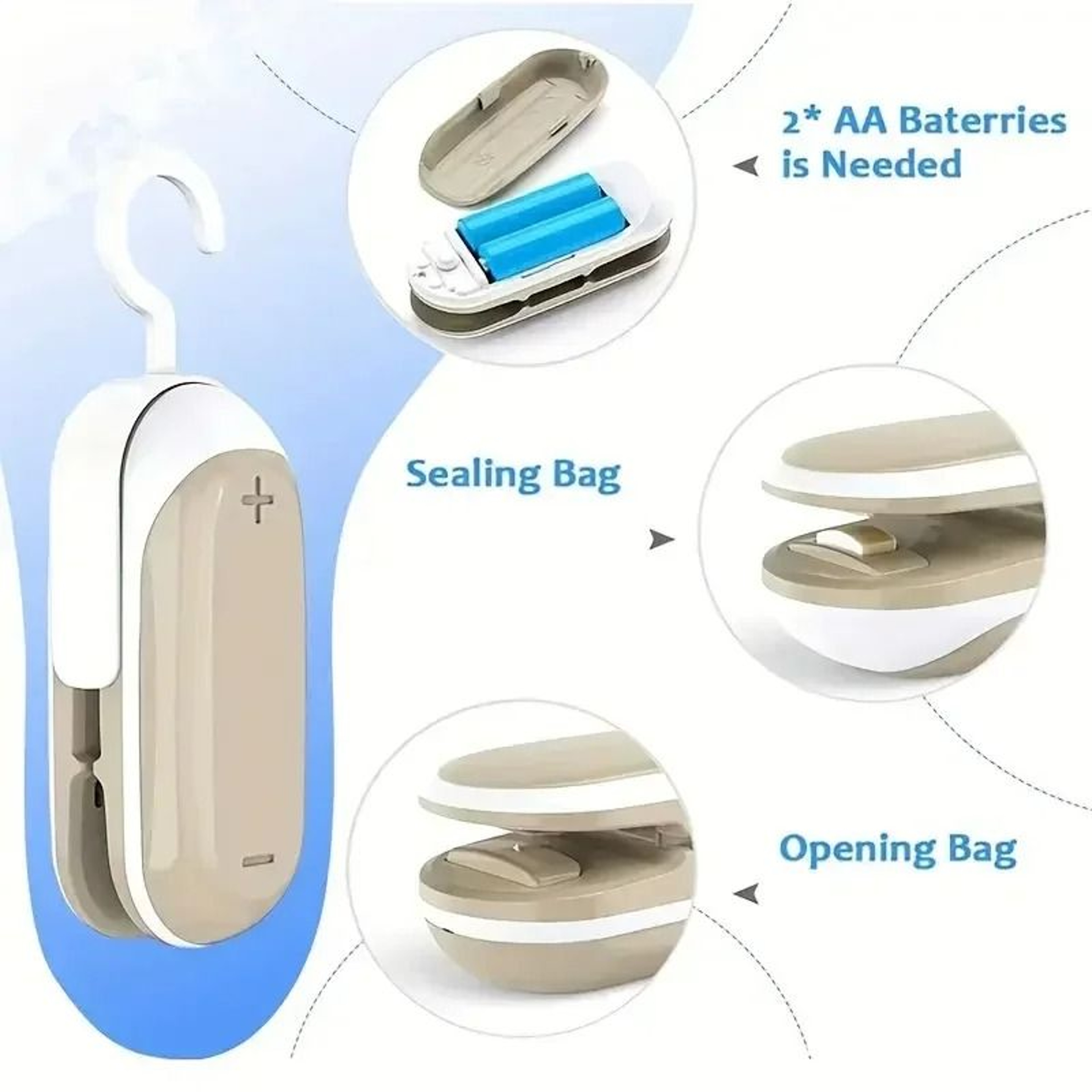 Professional Handheld Heat Sealer And Food Saver 2