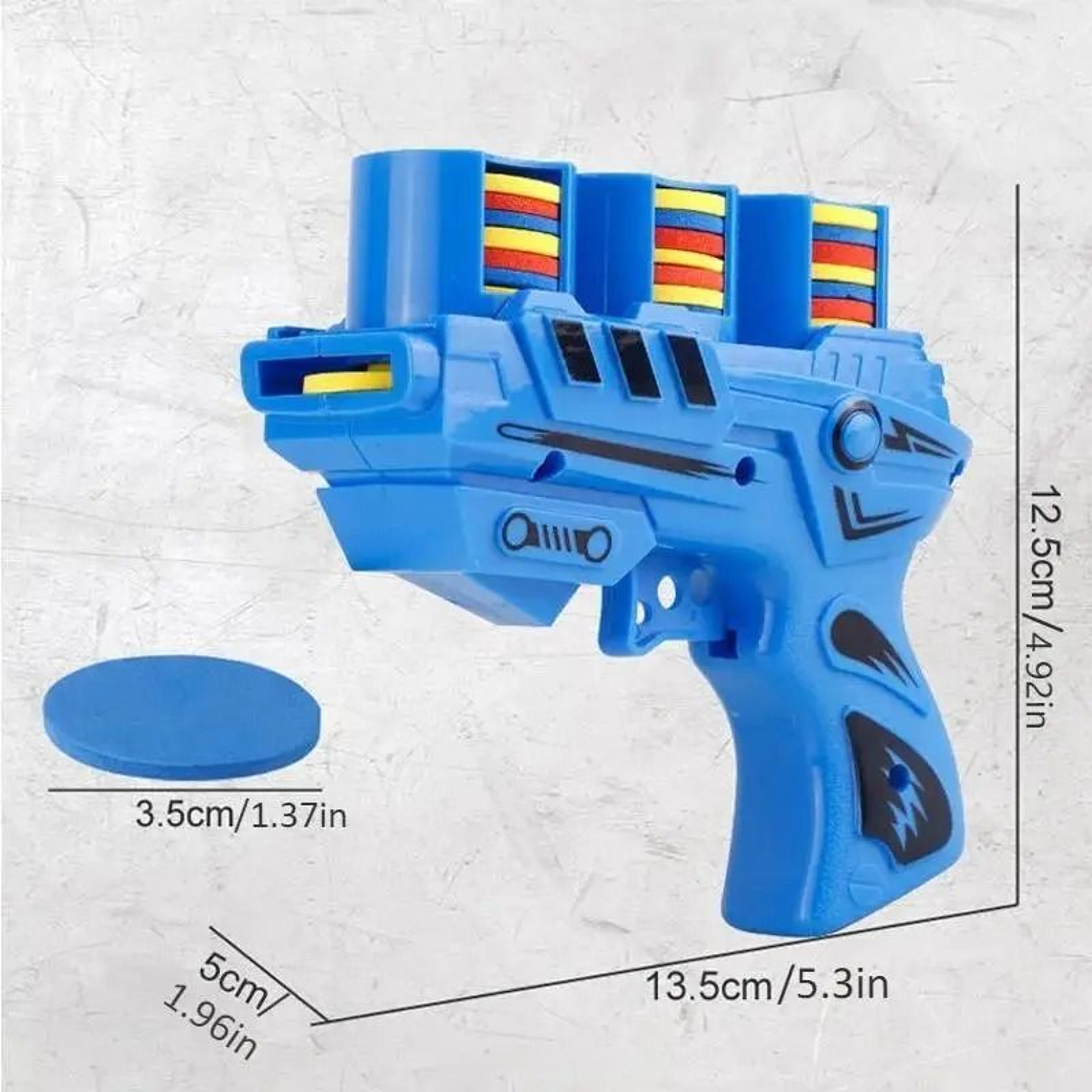Youngsters UFO Launcher With Soft EVA Bullets 1