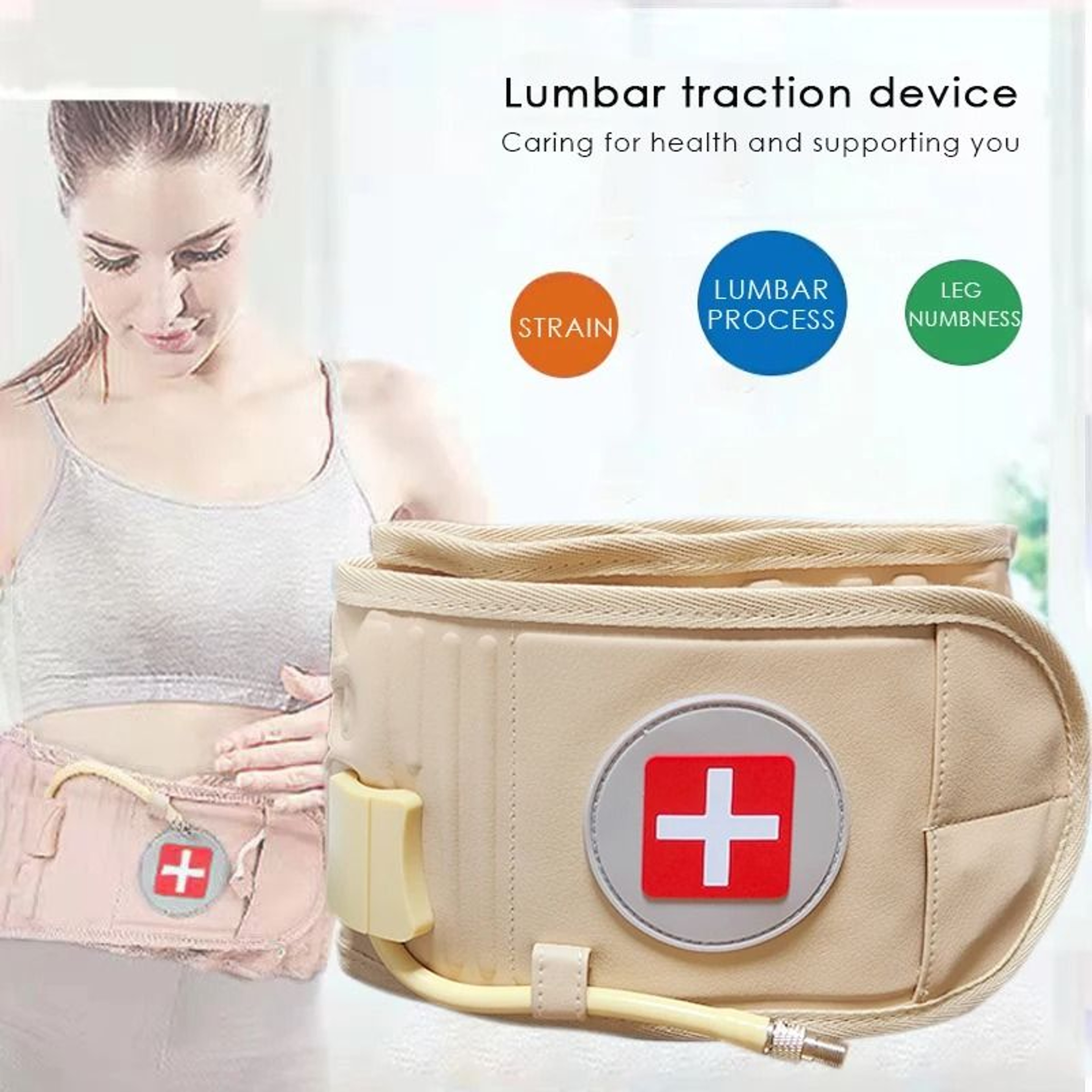 Advanced Pneumatic Spinal Decompression Belt 1