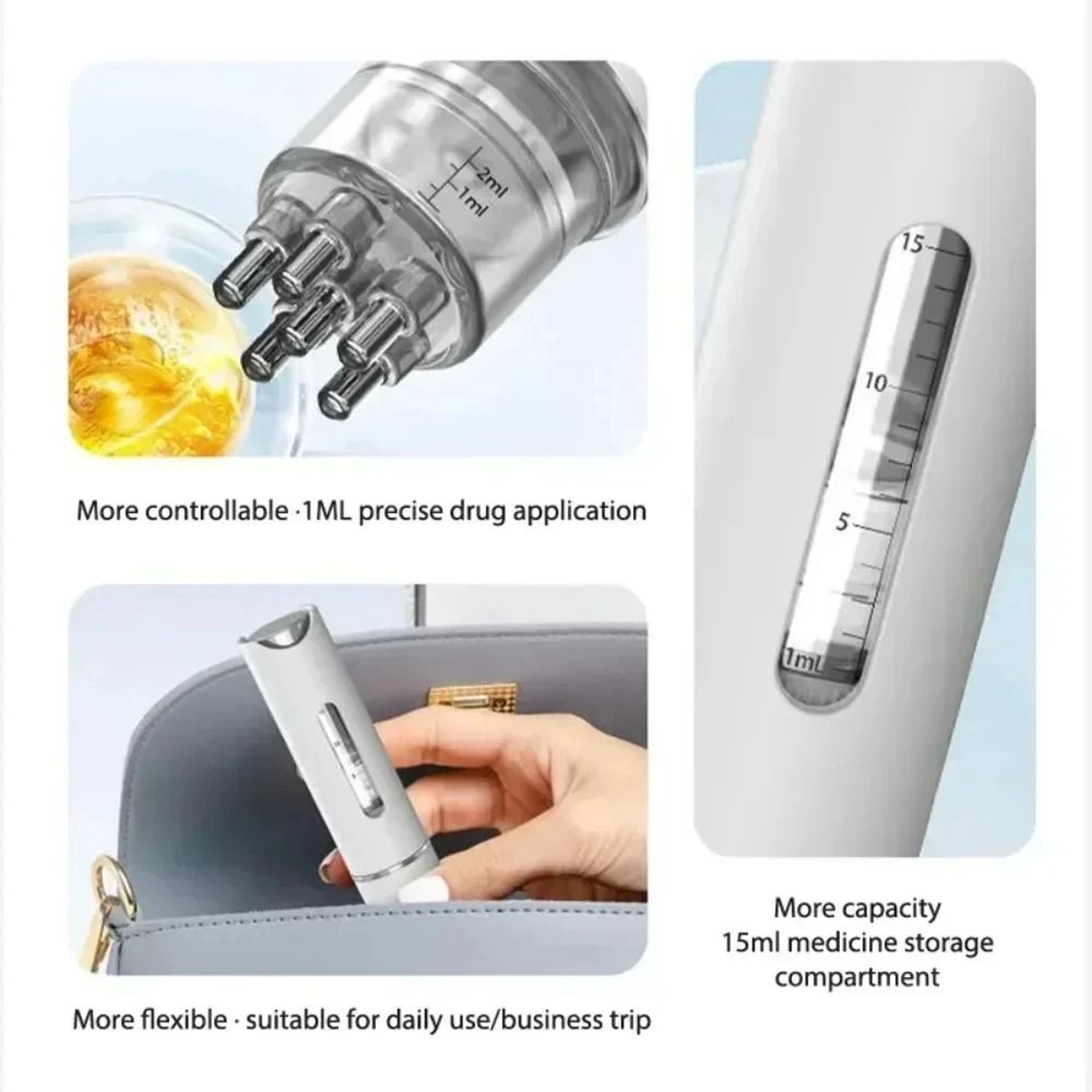 Portable Liquid Scalp Applicator And Massager 5
