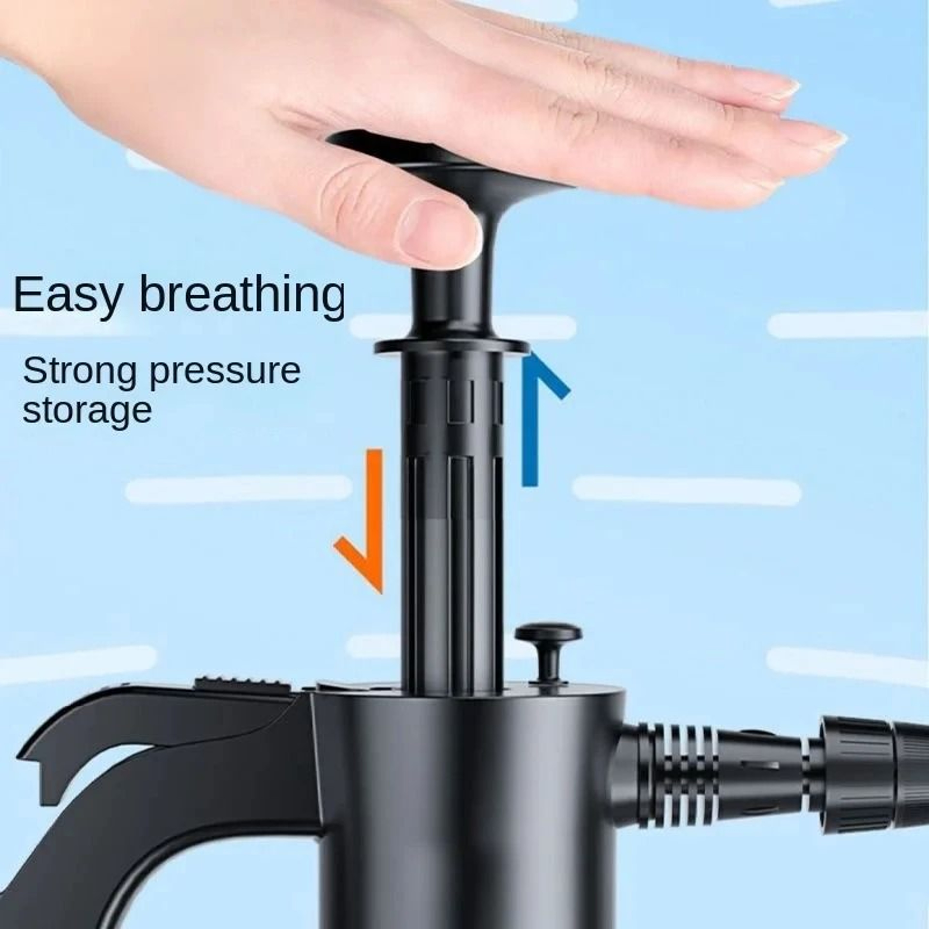 2L Hand Pump Foam Sprayer And Pressure Washer 5