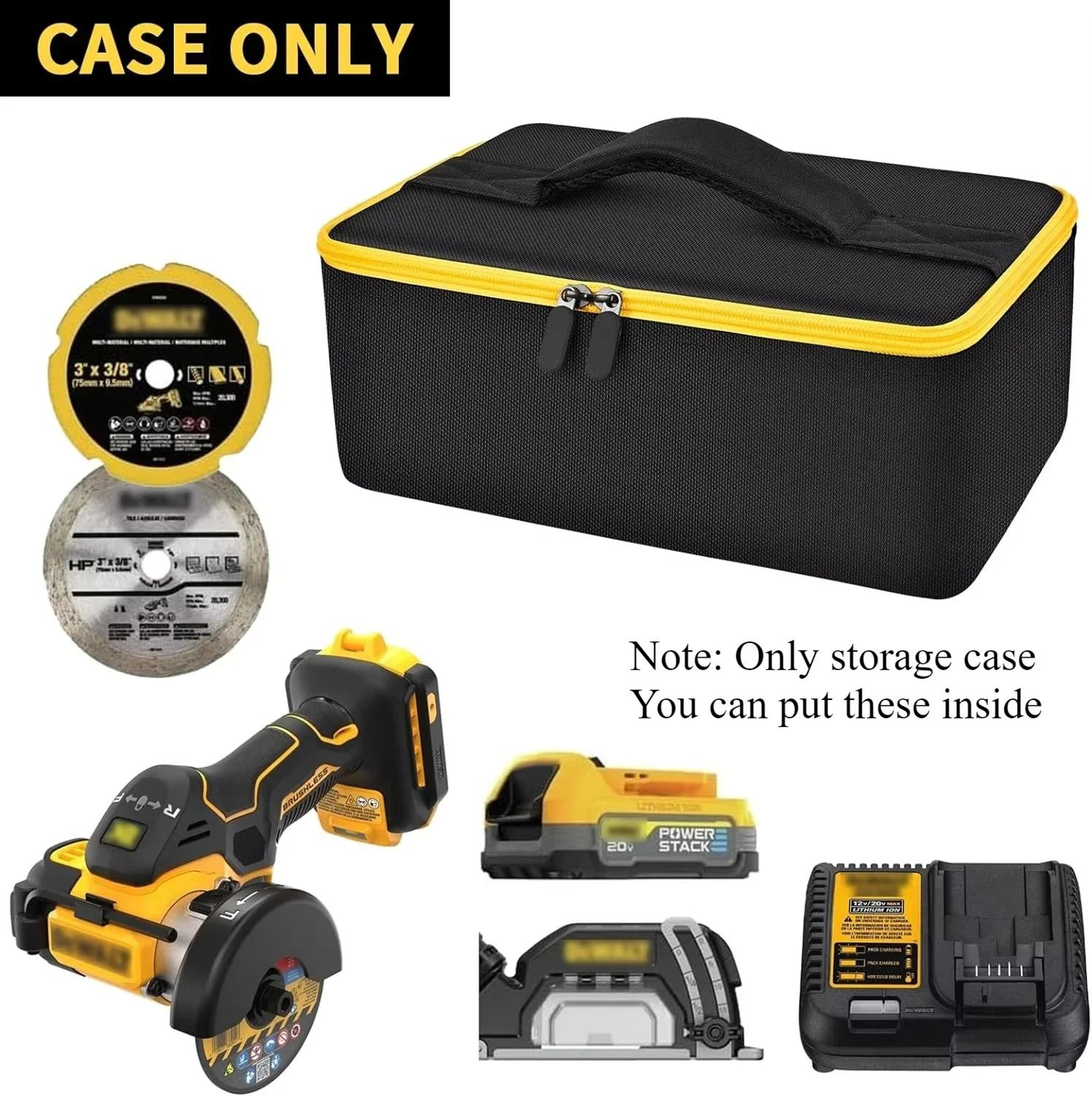 Heavy Duty Protective Case For Cordless Cut Off Tools 2