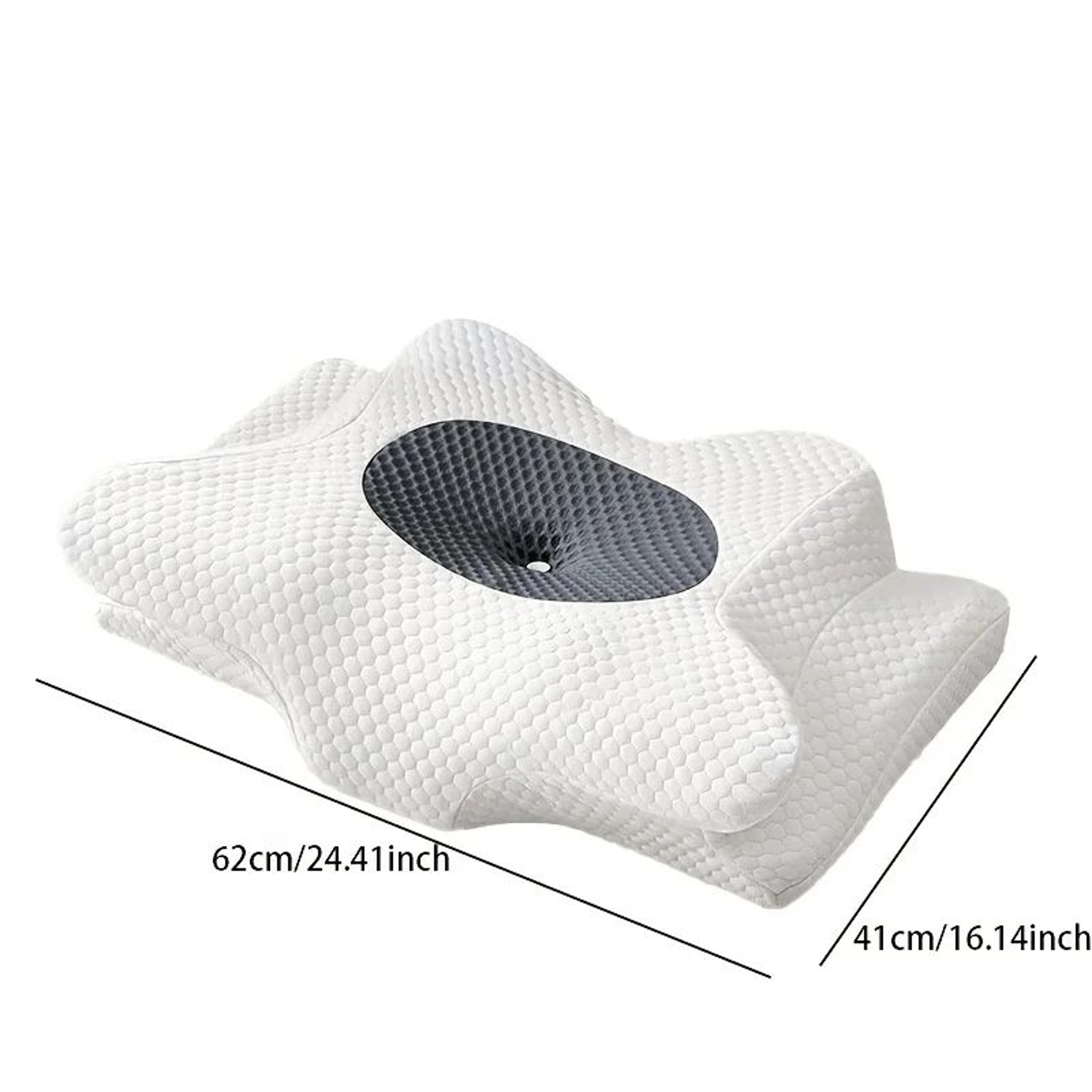 Ergonomic Butterfly Memory Foam Pillow For Neck And Shoulder Support 2