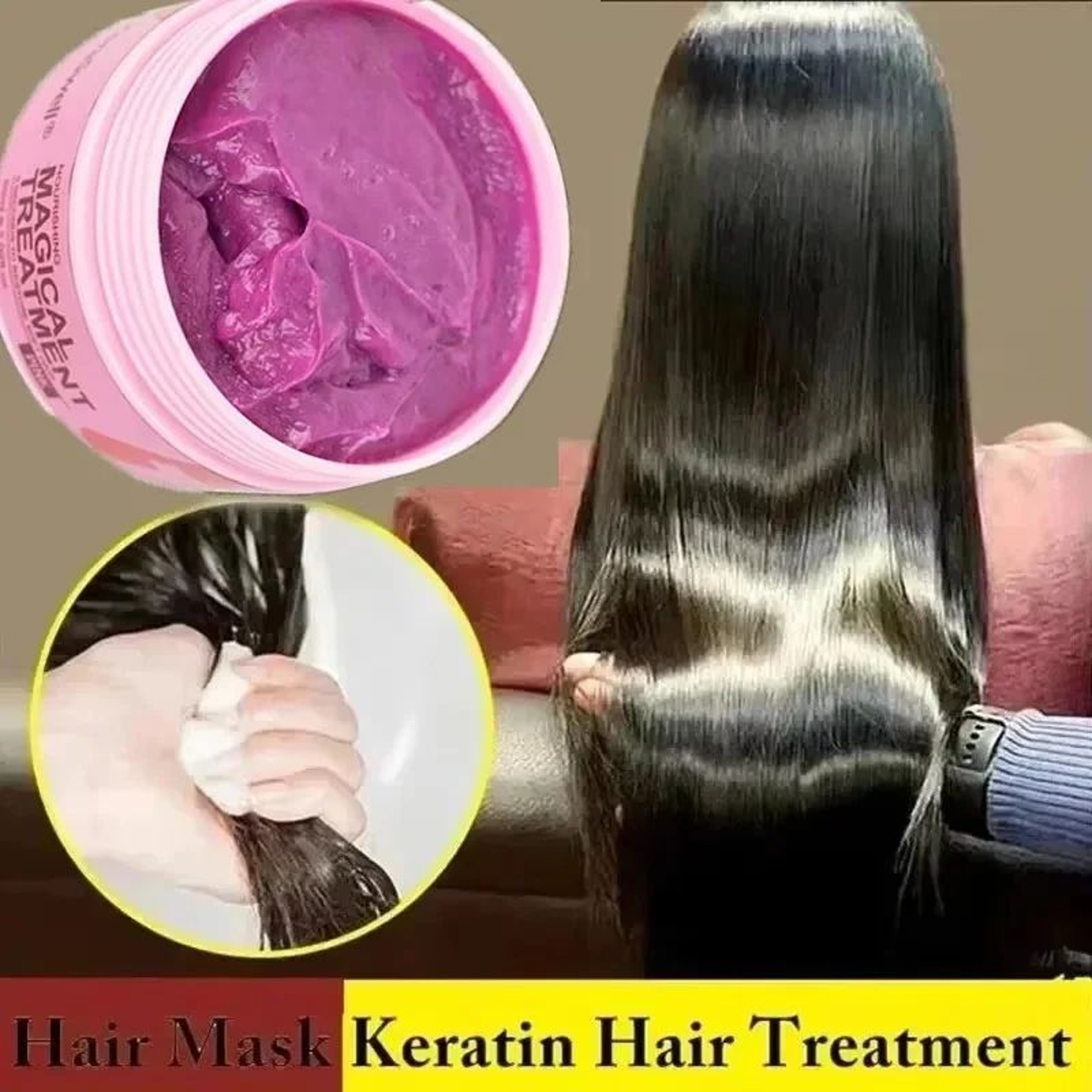 Magical Keratin Hair Mask Deep Moisturize And Repair 1