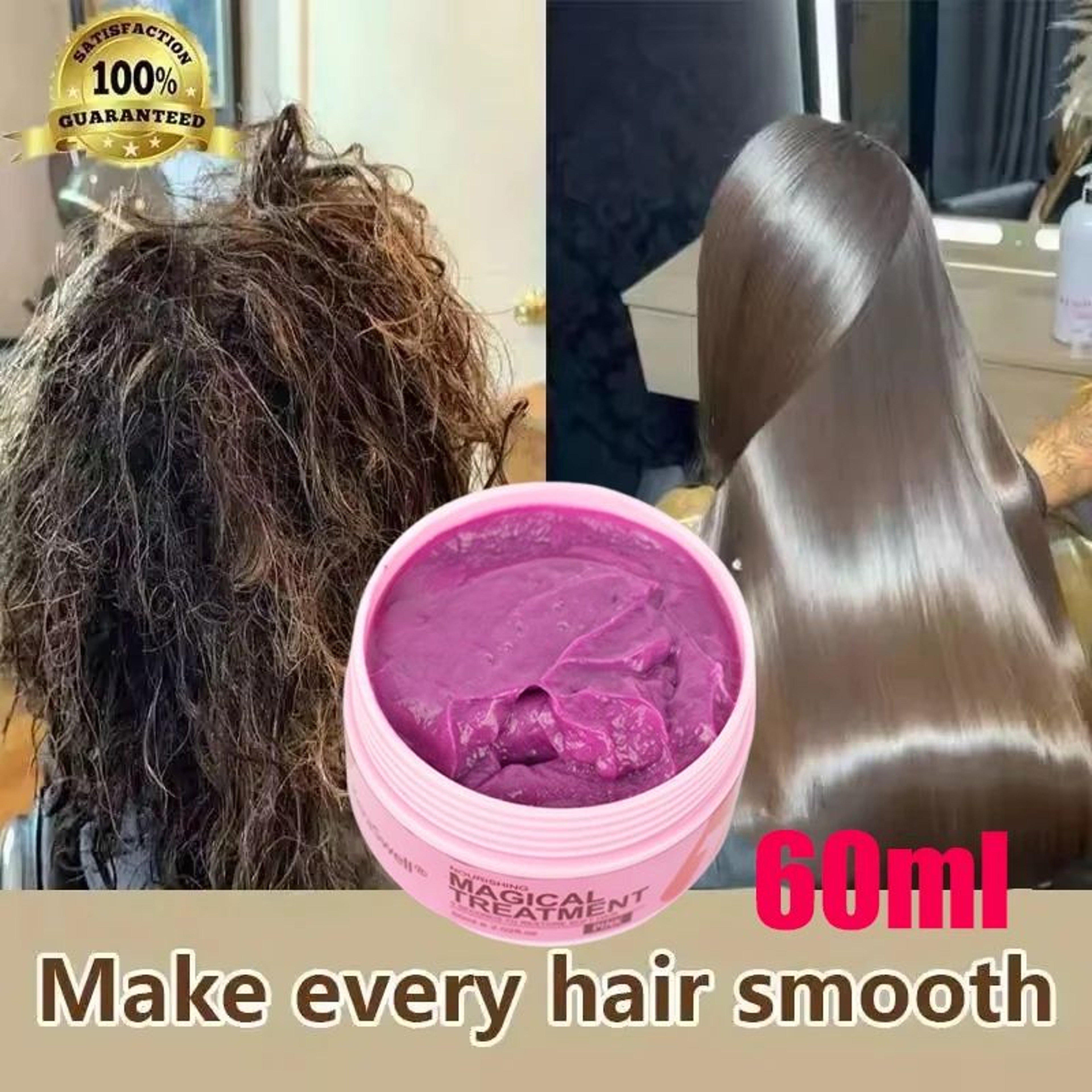 Magical Keratin Hair Mask Deep Moisturize And Repair 3