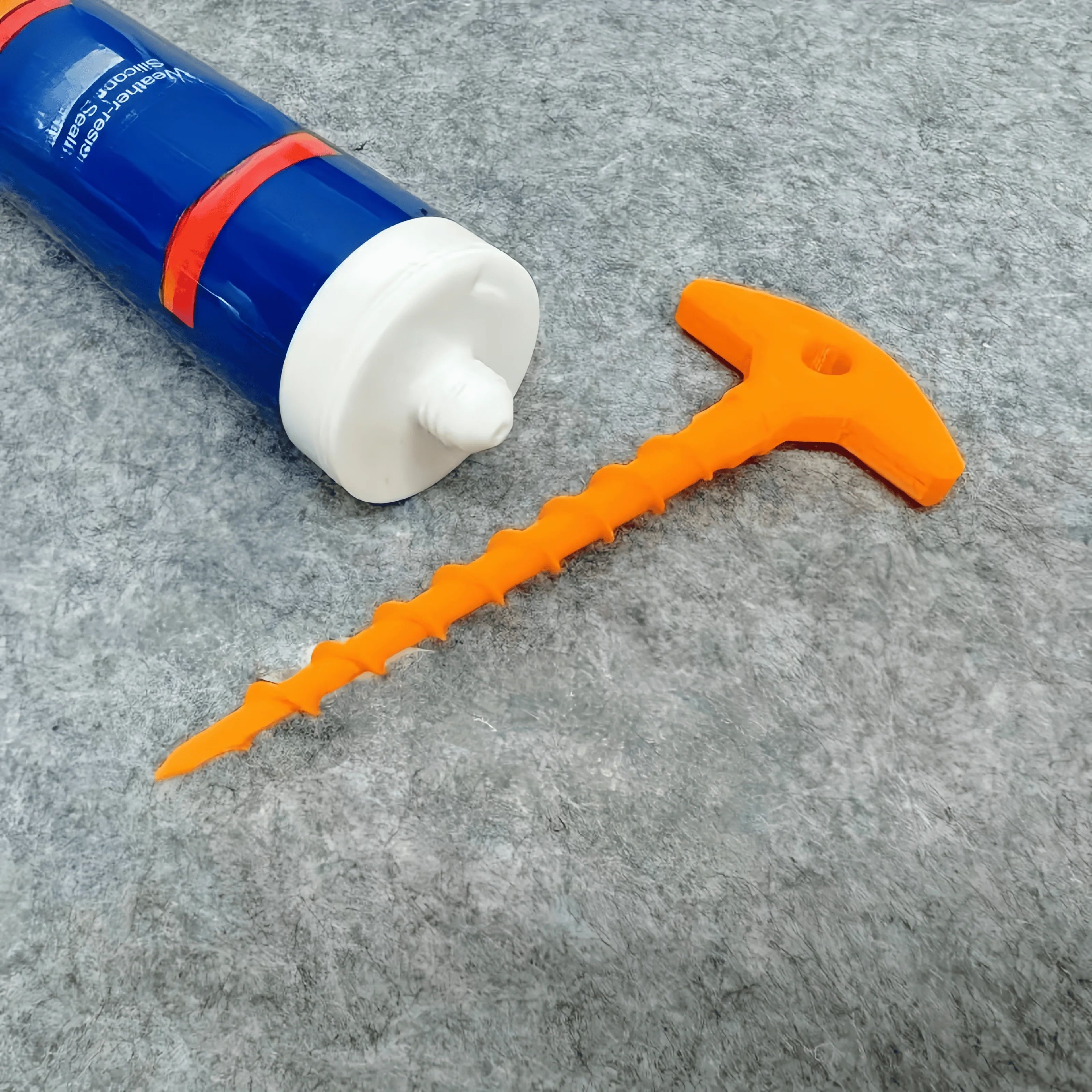 Sealant Nozzle Cleaner And Cap Set For Caulk Tubes 5