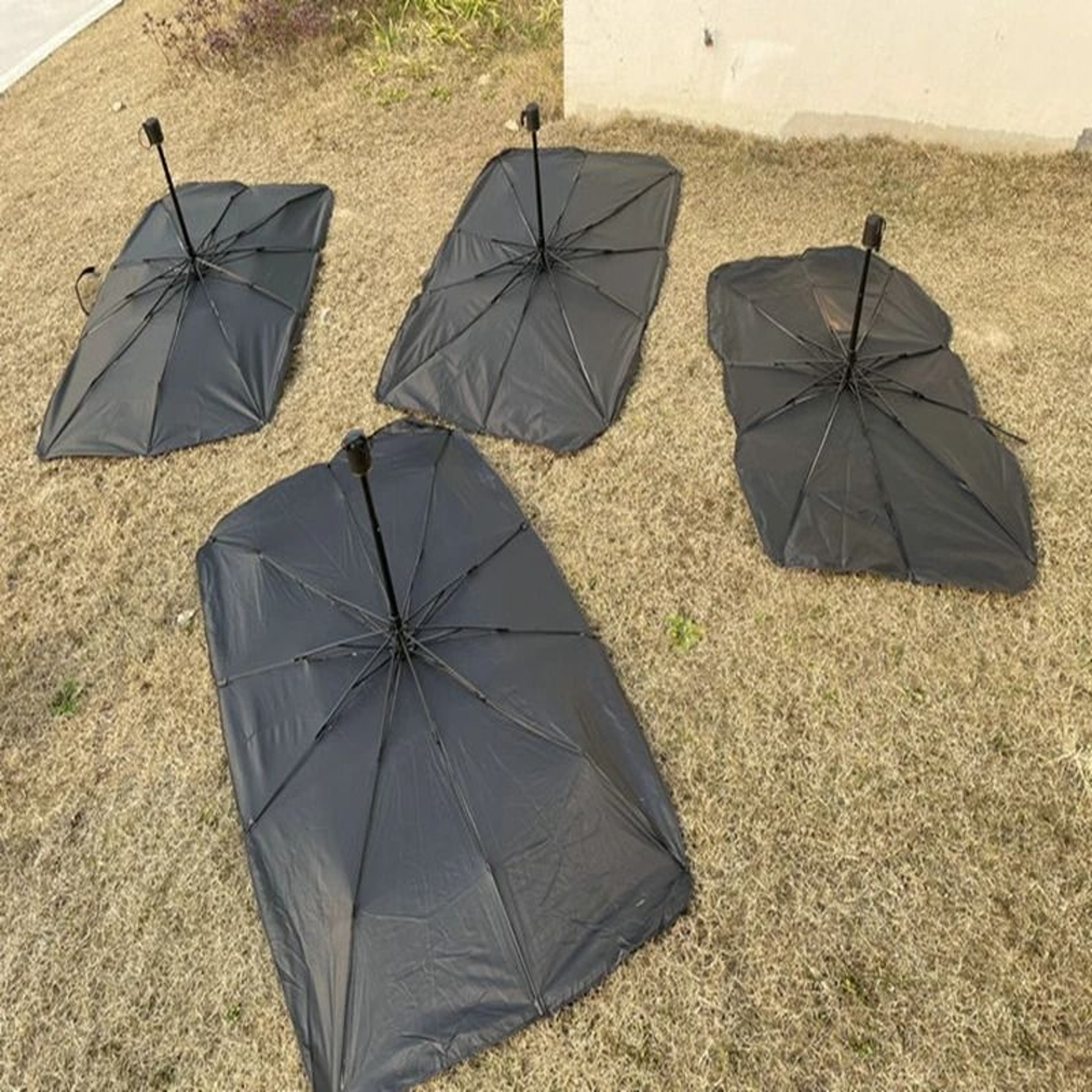 Retractable Windshield Sunshade Parasol 5